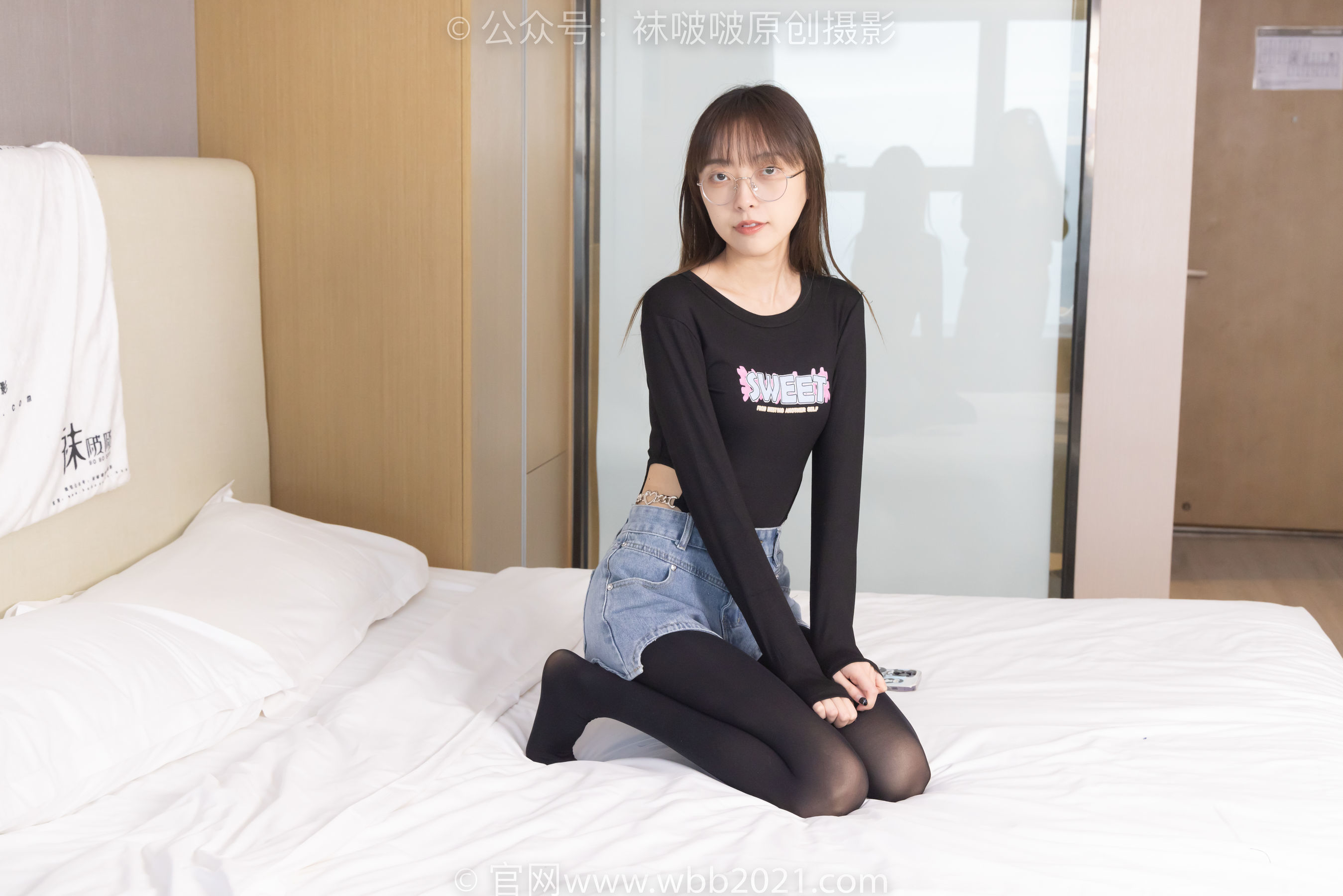 图片[97]-BoBoSocks袜啵啵 No.321 稚予 -高跟鞋、厚黑丝[150P]-六色网
