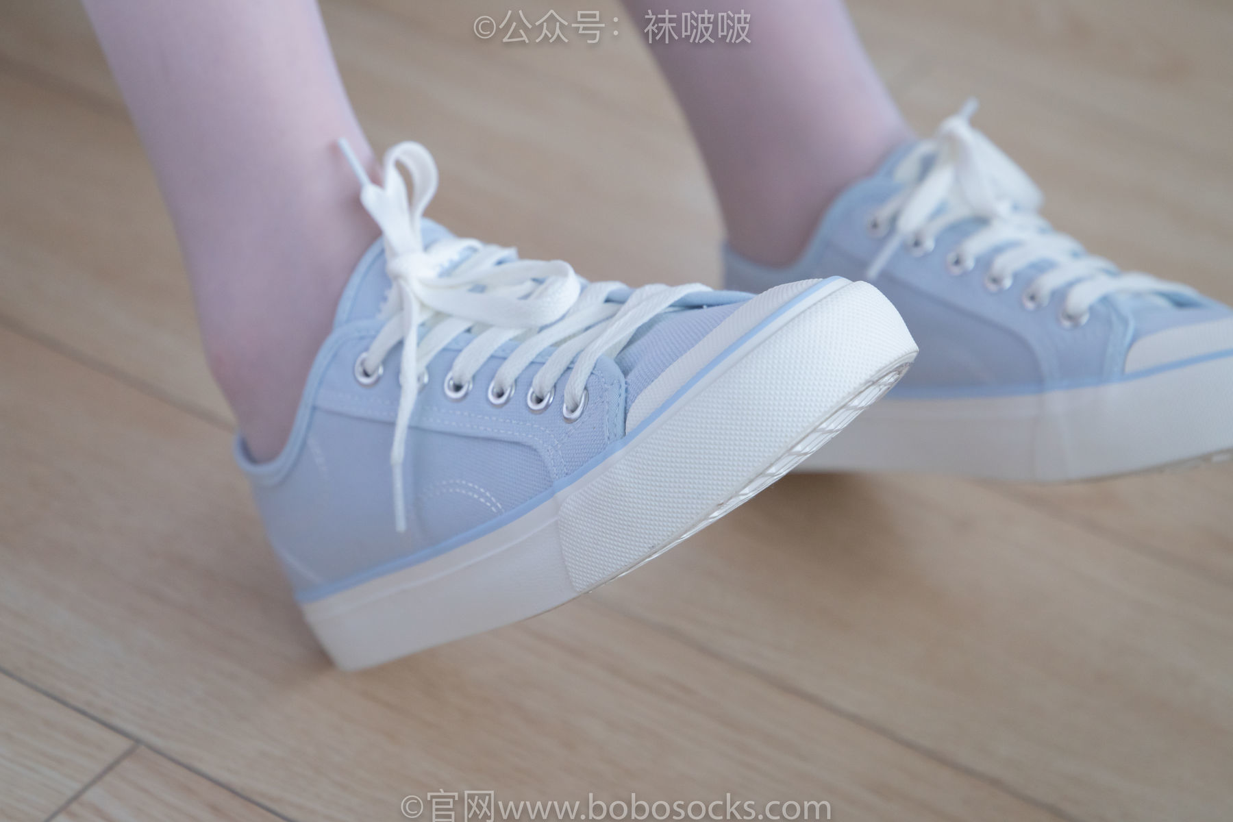 图片[29]-BoBoSocks袜啵啵 No.005 小甜豆-帆布鞋、薄白丝[133P]-六色网