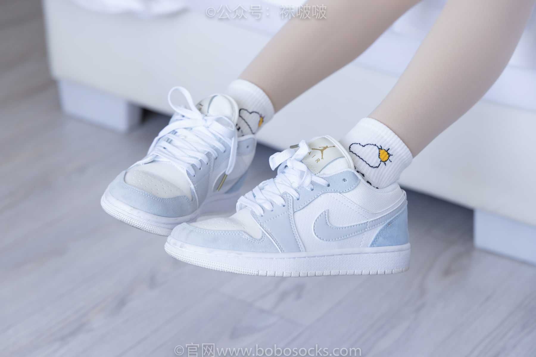 图片[23]-BoBoSocks袜啵啵 No.031 小奶熊-AJ板鞋、白棉袜、厚肉丝[148P]-六色网