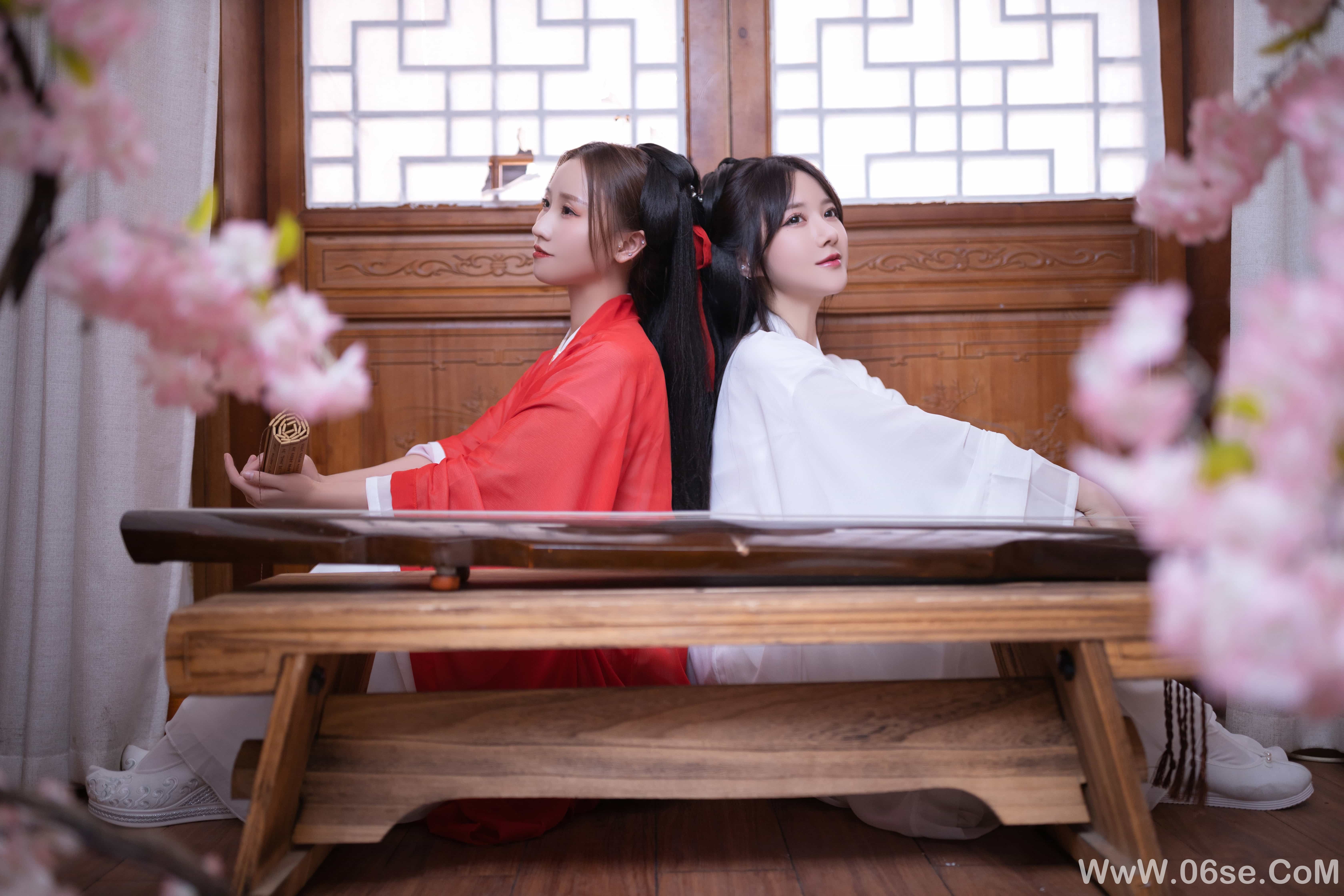图片[29]-秀人名模鱼子酱Fish内部私购未上架《双女古装剧情》写真[153P]-六色网