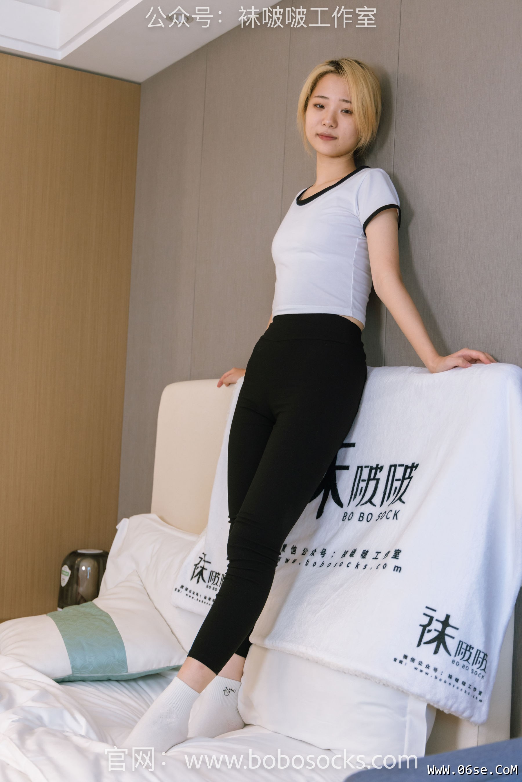 图片[10]-BoBoSocks袜啵啵 No.122 小淳-高跟长靴、白棉袜、裸足[149P]-六色网