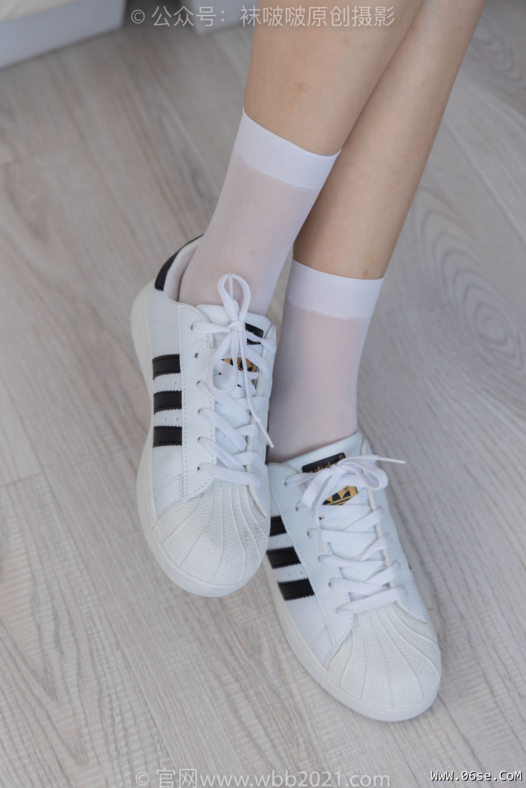 图片[123]-BoBoSocks袜啵啵 No.414 小甜豆 -板鞋、帆布鞋、短白丝、船袜[150P]-六色网