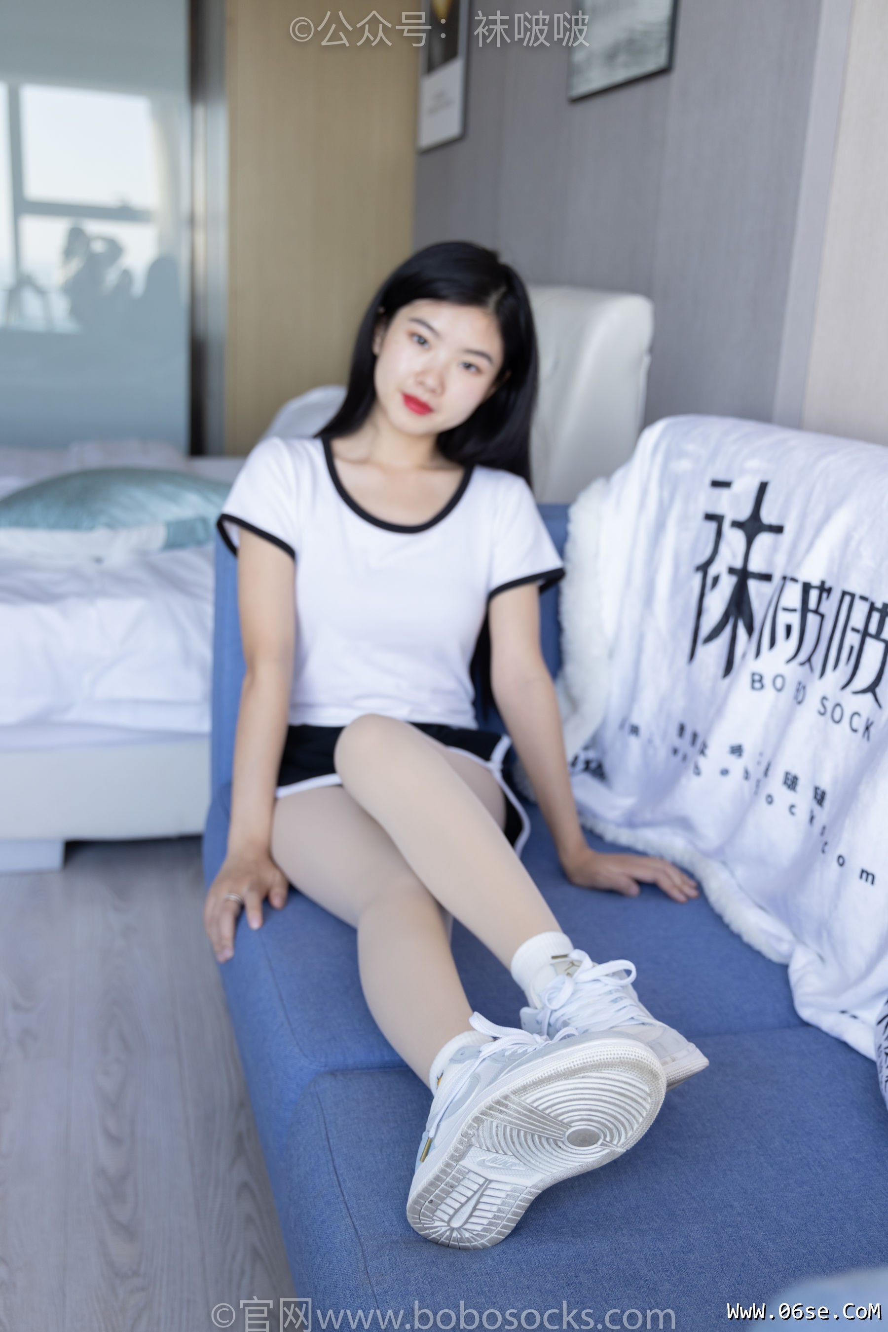 图片[10]-BoBoSocks袜啵啵 No.031 小奶熊-AJ板鞋、白棉袜、厚肉丝[148P]-六色网
