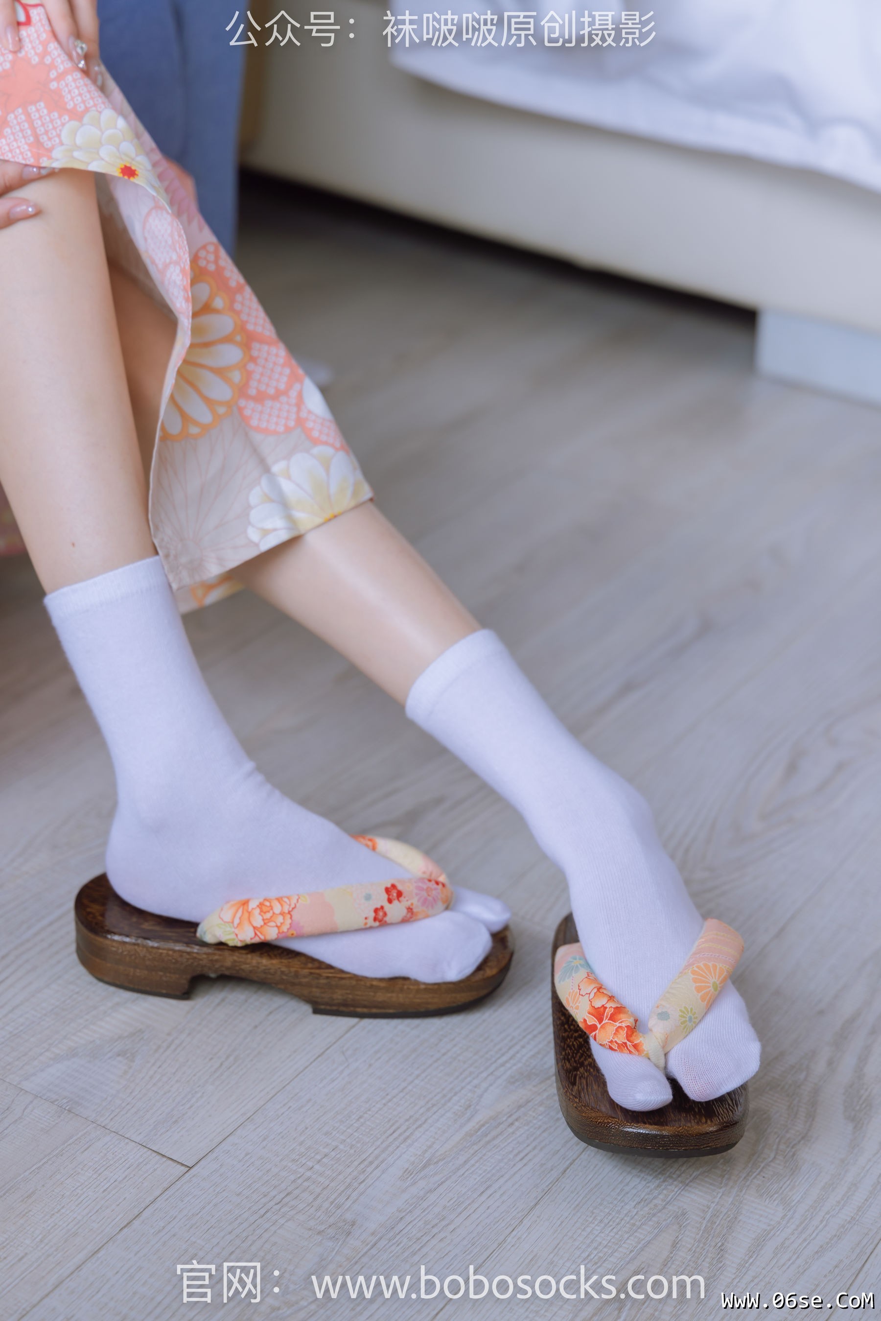 图片[86]-BoBoSocks袜啵啵 No.137 稚予-木屐、分指白棉袜、裸足、和风浴衣[170P]-六色网