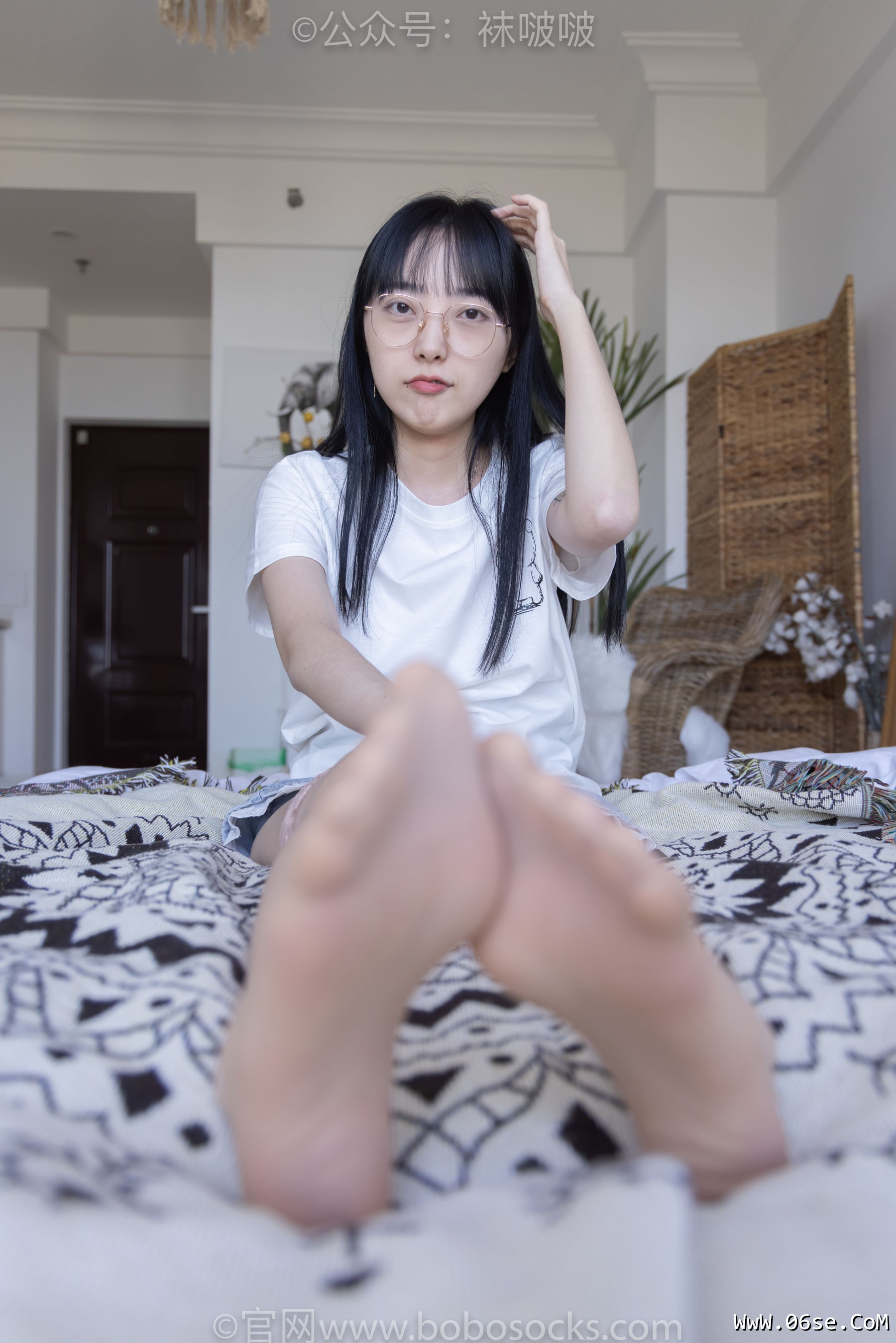 图片[126]-BoBoSocks袜啵啵 No.086 稚予-平底鞋、过膝肉丝[130P]-六色网