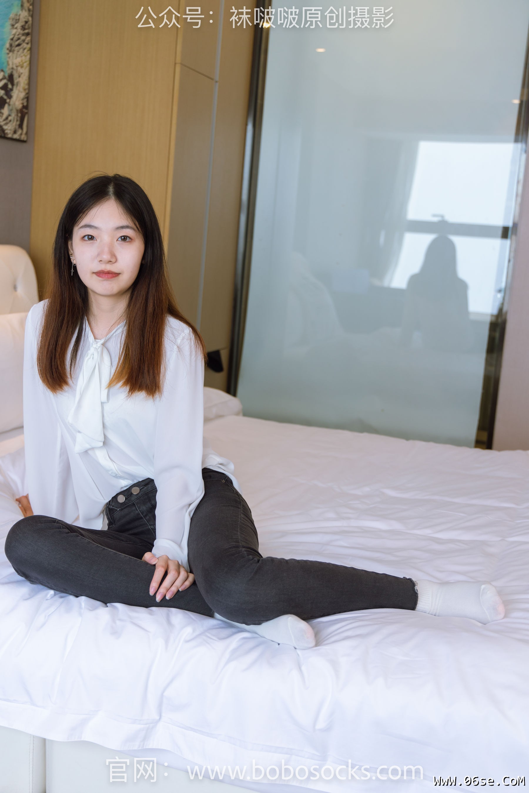 图片[96]-BoBoSocks袜啵啵 No.158 小甜豆-高跟长靴、白棉袜、裸足[136P]-六色网