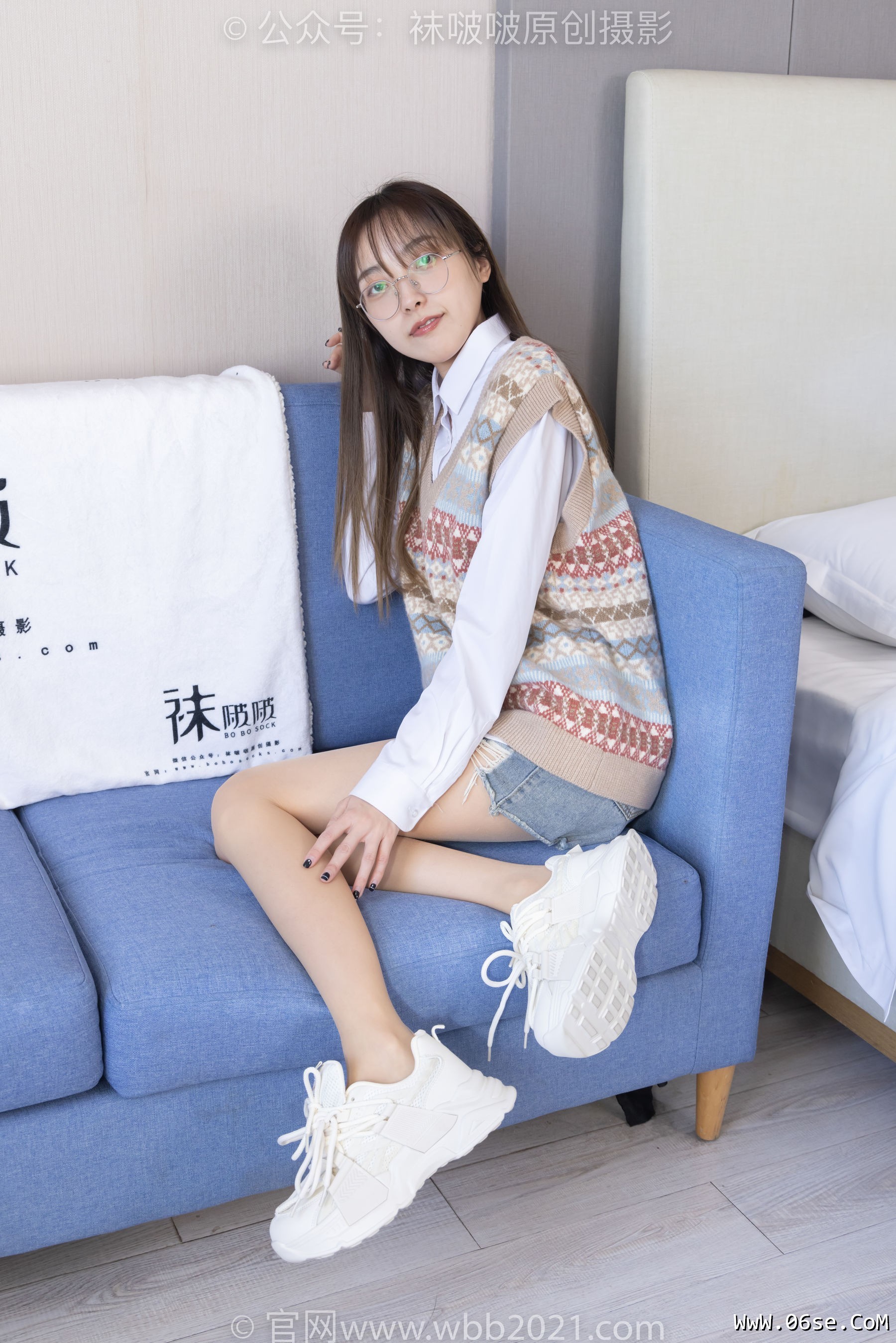 图片[80]-BoBoSocks袜啵啵 No.316 稚予 -运动鞋、马丁靴、肉丝[160P]-六色网