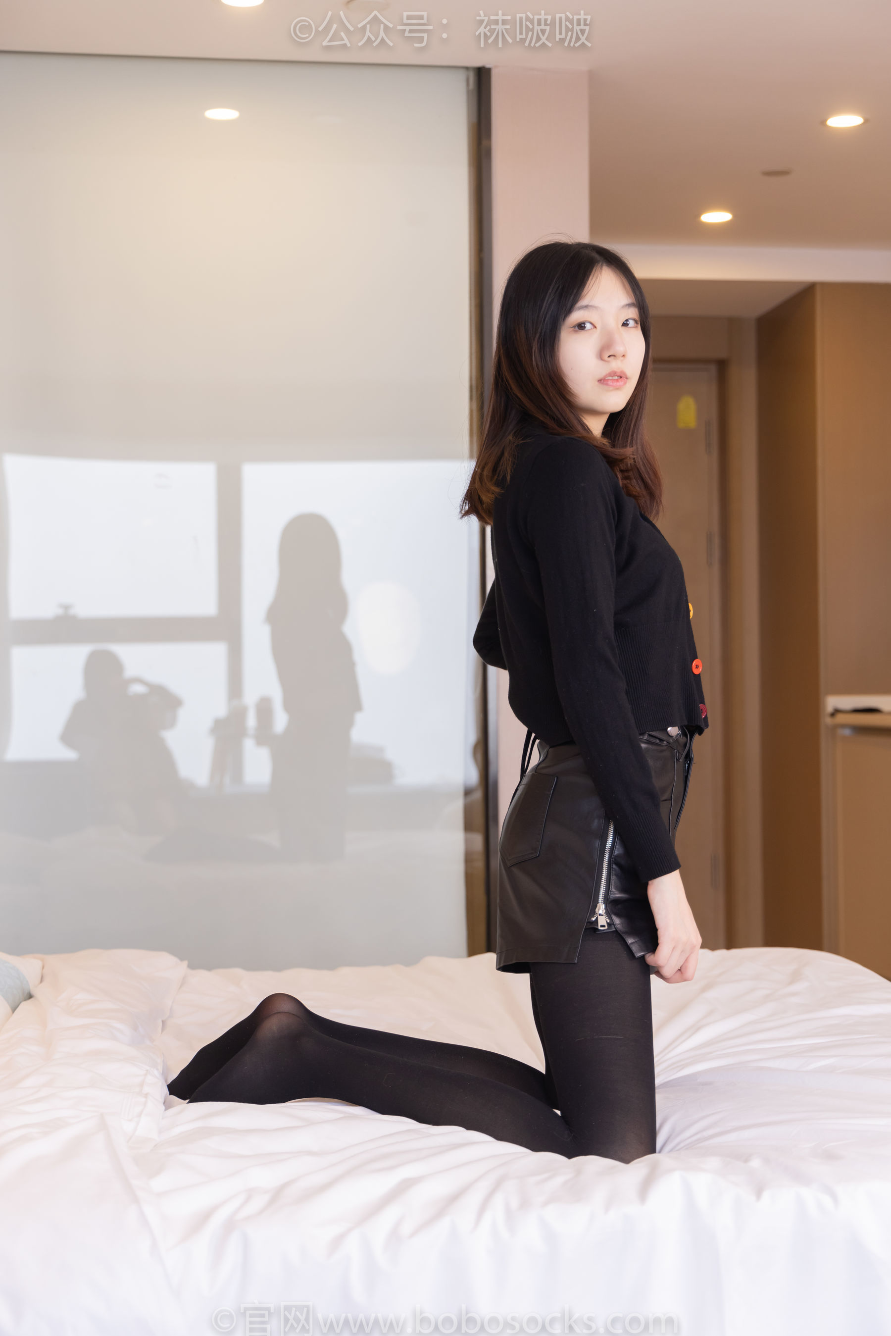 图片[55]-BoBoSocks袜啵啵 No.072 小甜豆-两双长靴、厚黑丝、厚肉丝[144P]-六色网