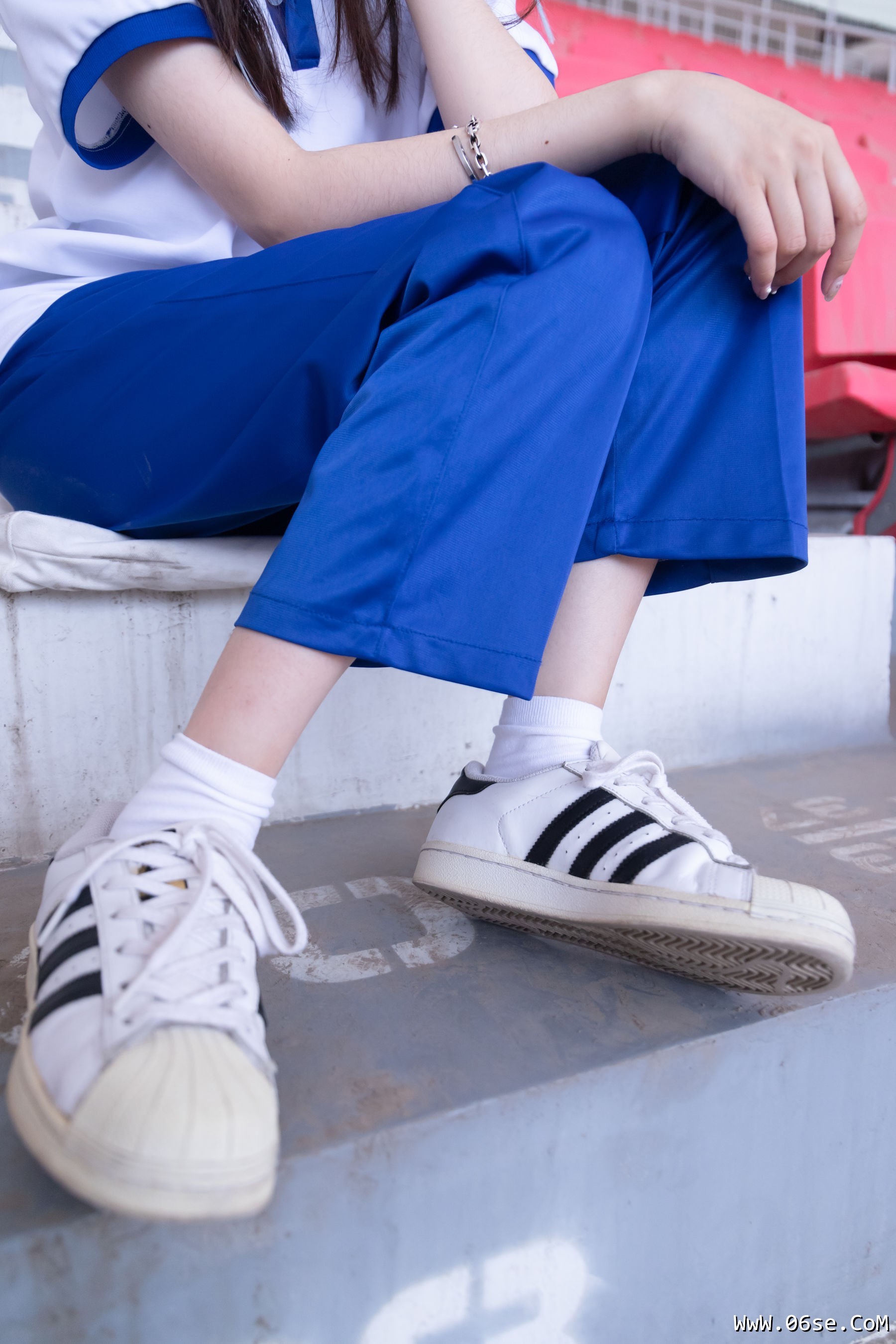 图片[30]-BoBoSocks袜啵啵 No.002 稚予-校服、贝壳头、白棉袜、裸足[139P]-六色网