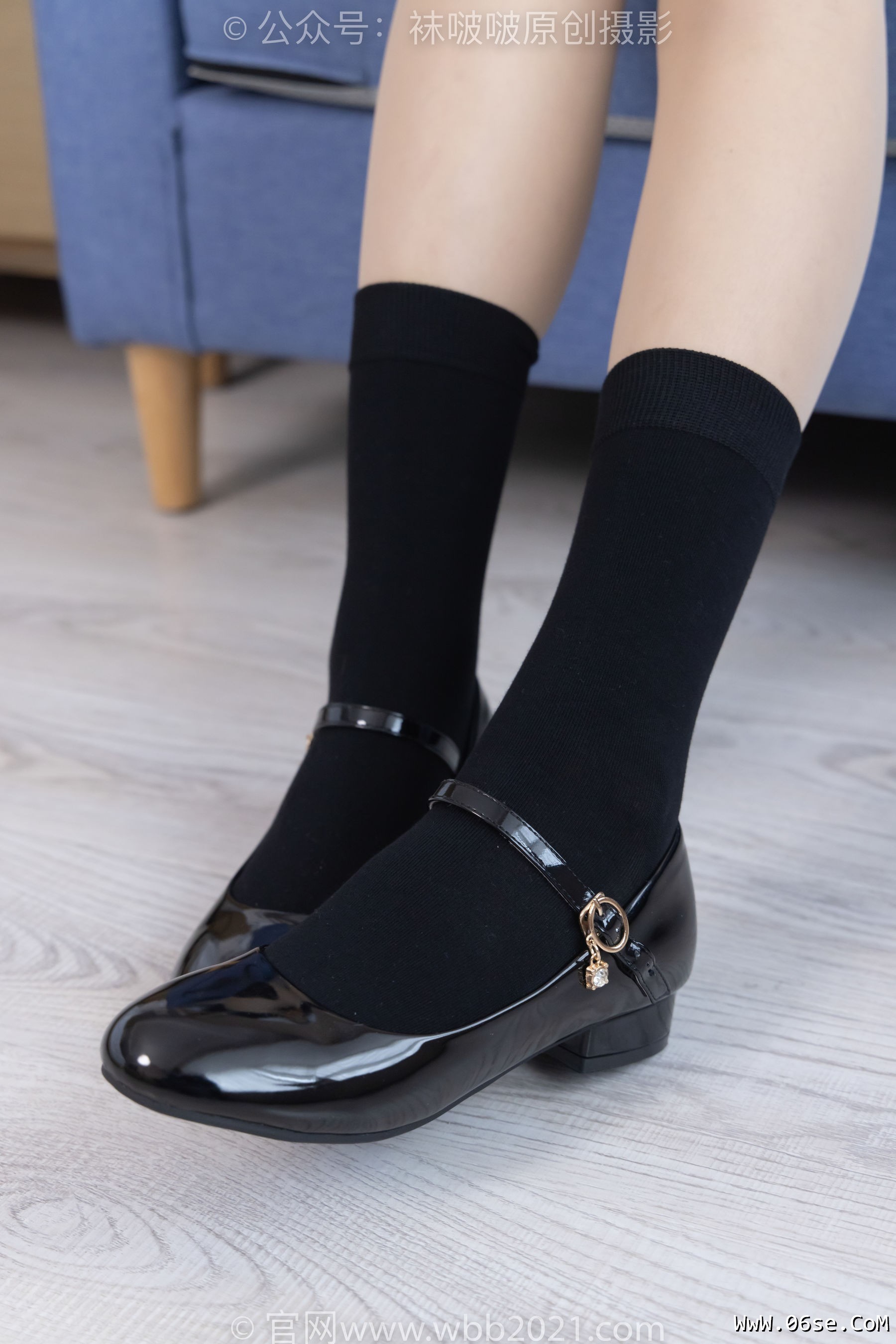 图片[57]-BoBoSocks袜啵啵 No.324 奶油 -高跟鞋、皮鞋、黑棉袜、油亮肉丝[140P]-六色网