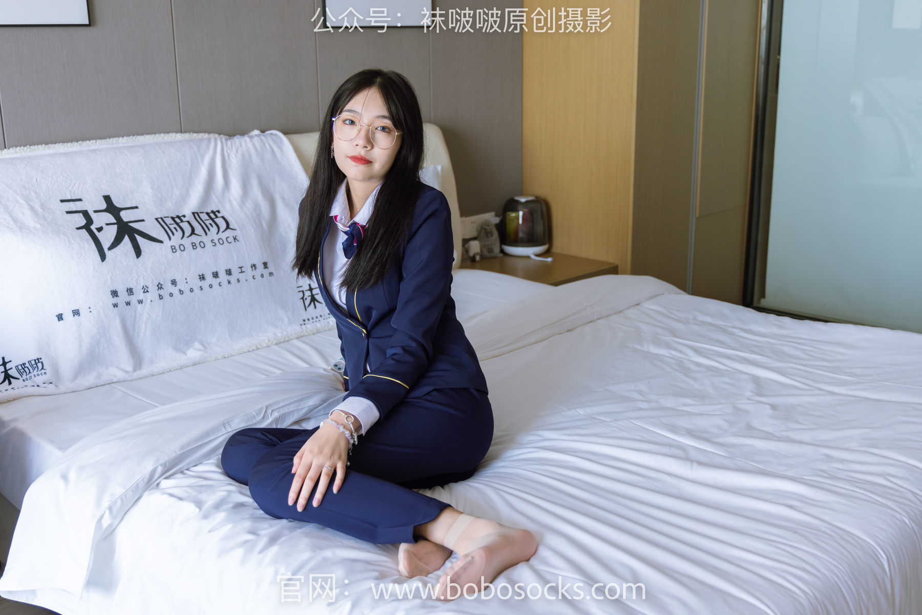 图片[111]-BoBoSocks袜啵啵 No.139 小甜豆-高跟鞋、短肉丝、空姐制服[140P]-六色网