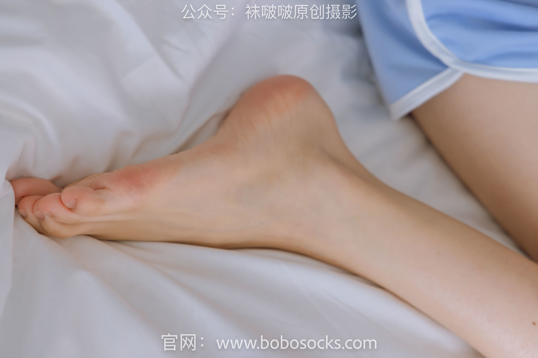 图片[6]-BoBoSocks袜啵啵 No.157 稚予-高跟鞋、白丝大腿袜、裸足[140P]-六色网
