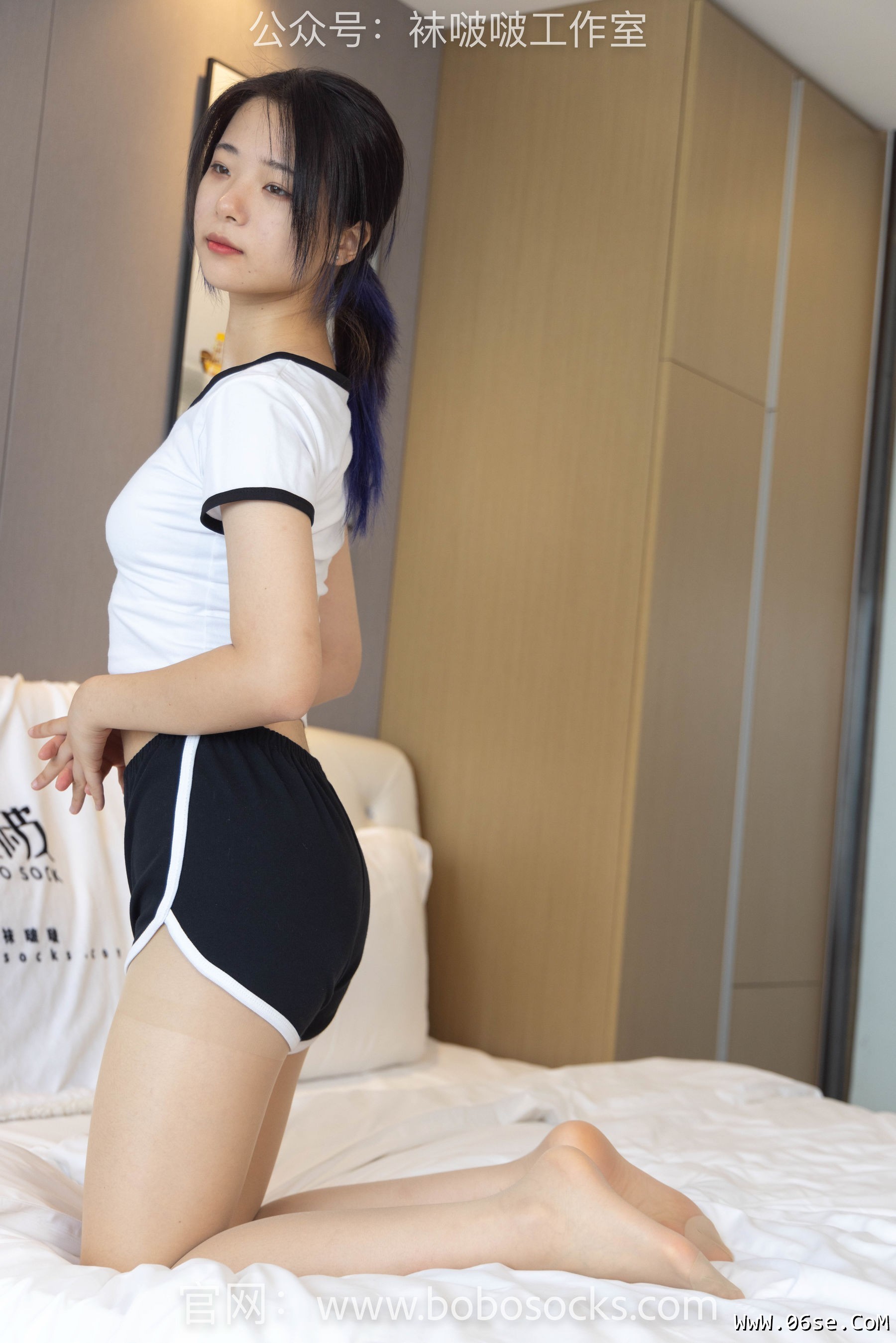 图片[81]-BoBoSocks袜啵啵 No.098 小淳-板鞋、肉丝[140P]-六色网