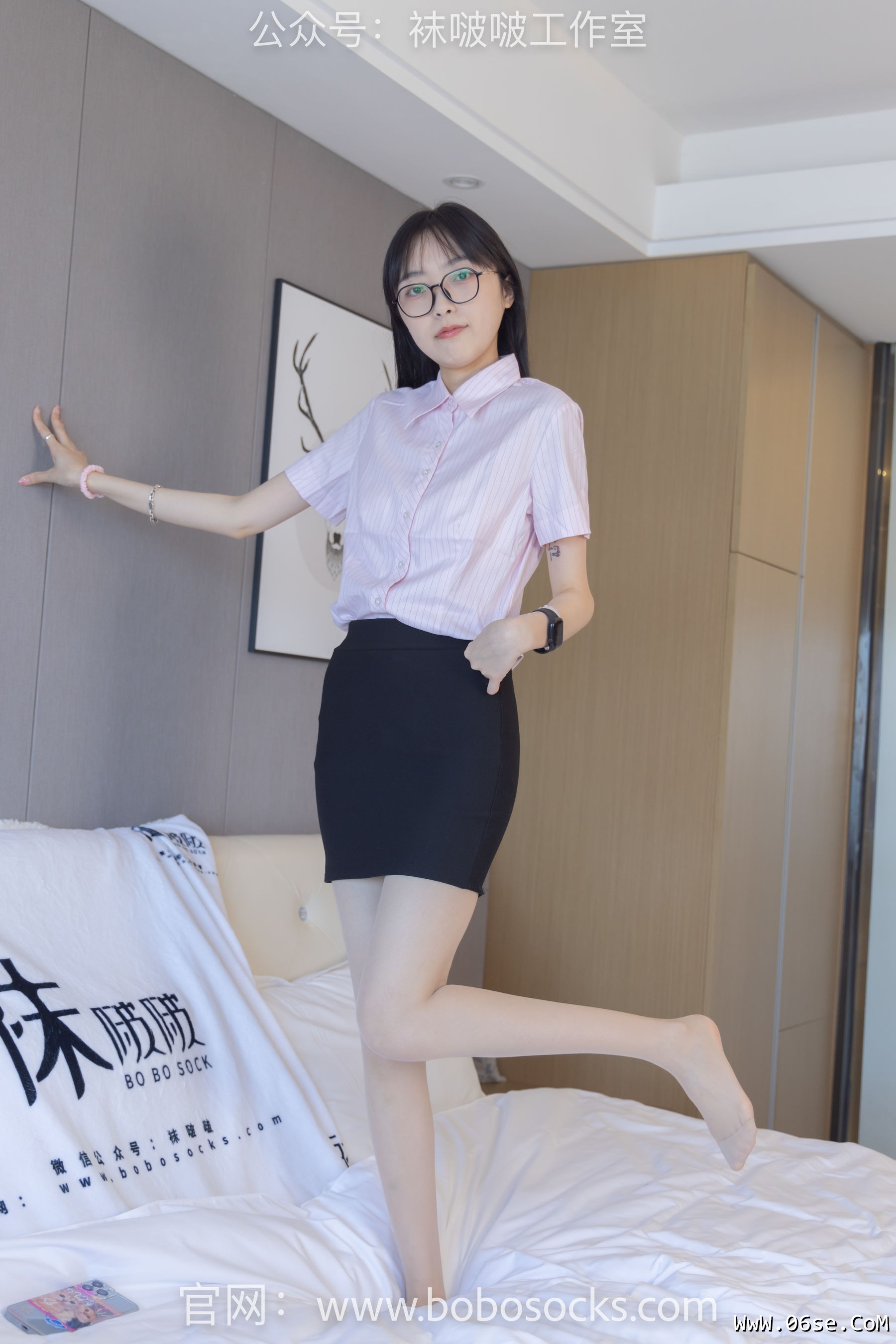 图片[9]-BoBoSocks袜啵啵 No.106 稚予-高跟鞋、肉丝[140P]-六色网
