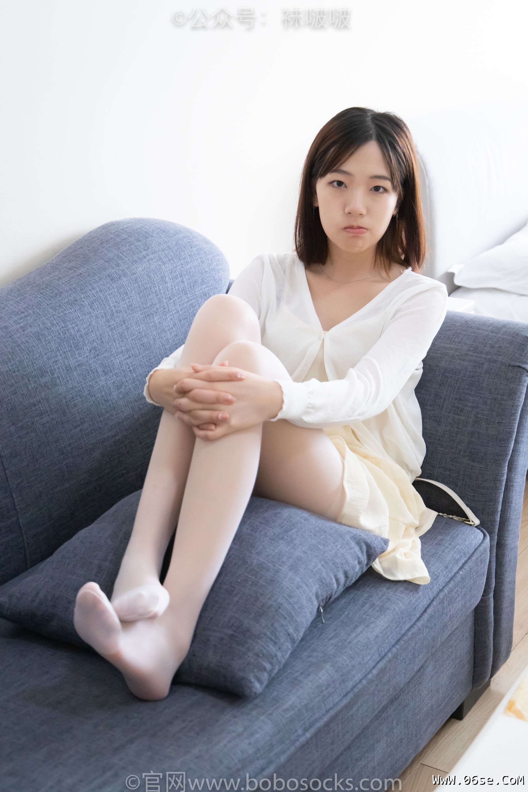 图片[118]-BoBoSocks袜啵啵 No.005 小甜豆-帆布鞋、薄白丝[133P]-六色网