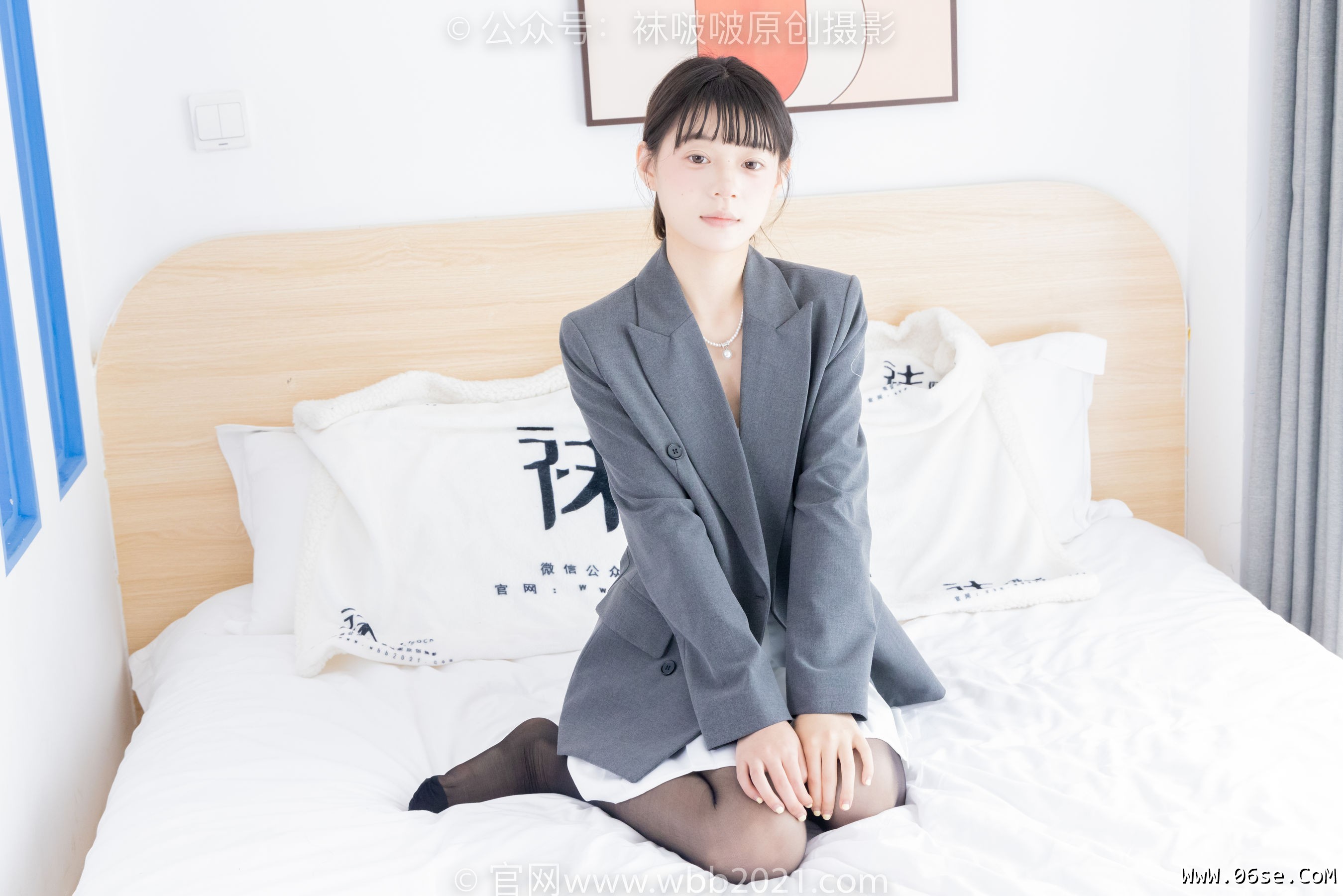 图片[106]-BoBoSocks袜啵啵 No.404 糯米 -板鞋、黑丝、ol风[145P]-六色网