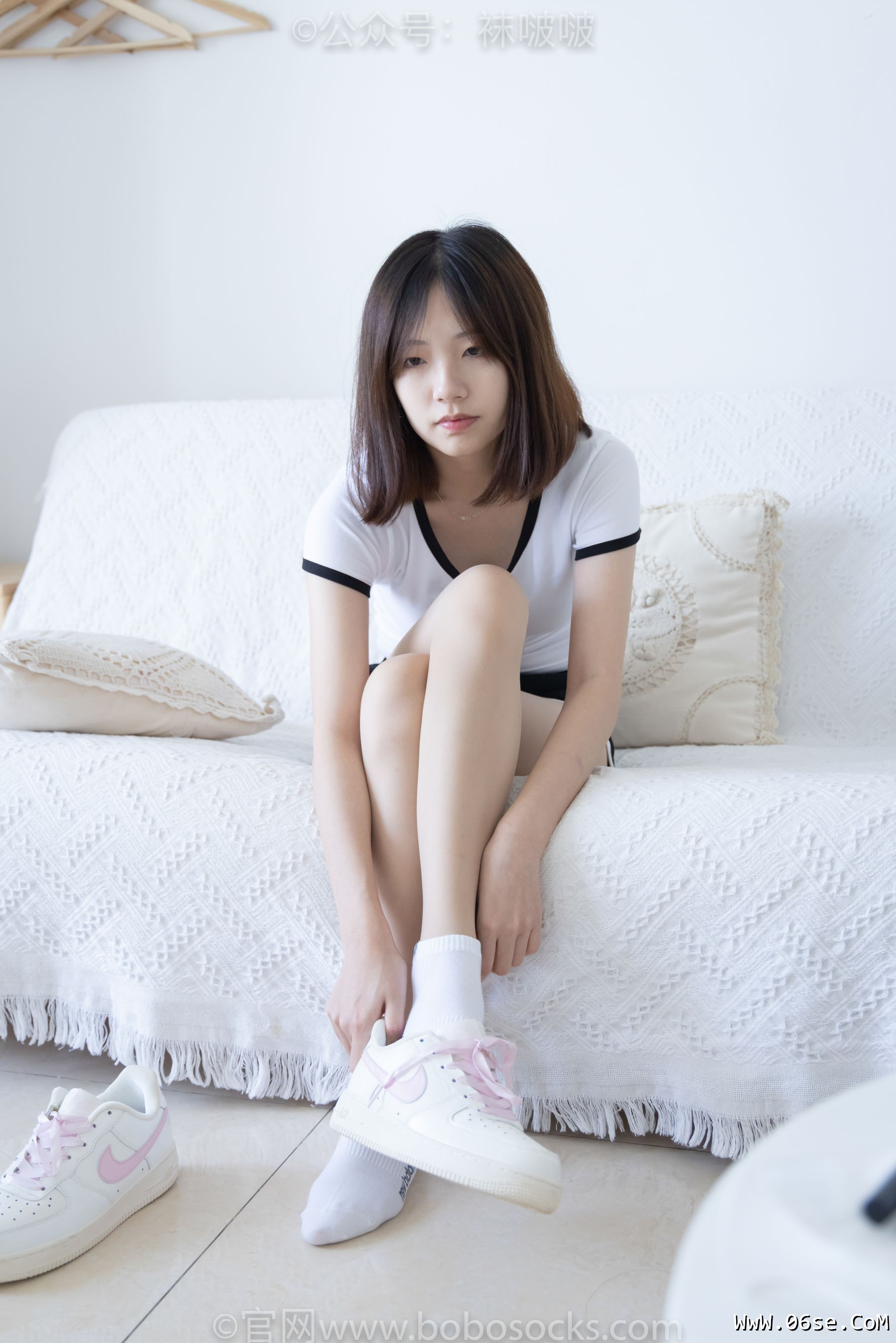 图片[38]-BoBoSocks袜啵啵 No.026 小甜豆-体操服、空军一号、白棉袜、肉丝[149P]-六色网