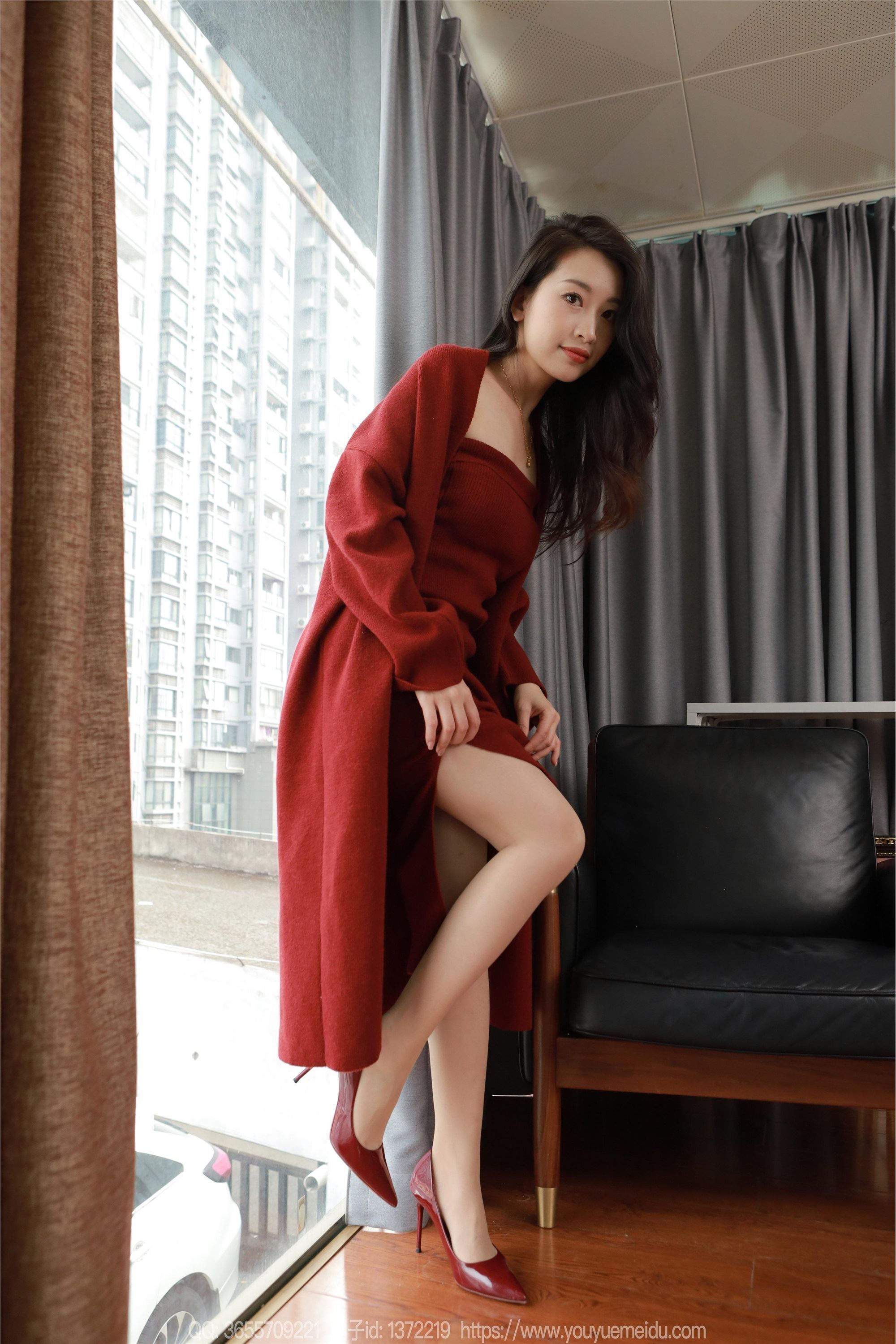 图片[31]-IESS异思趣向 2025.01.31 丝享家 1965 小婕《红色针织裙（下）》[83P]-六色网