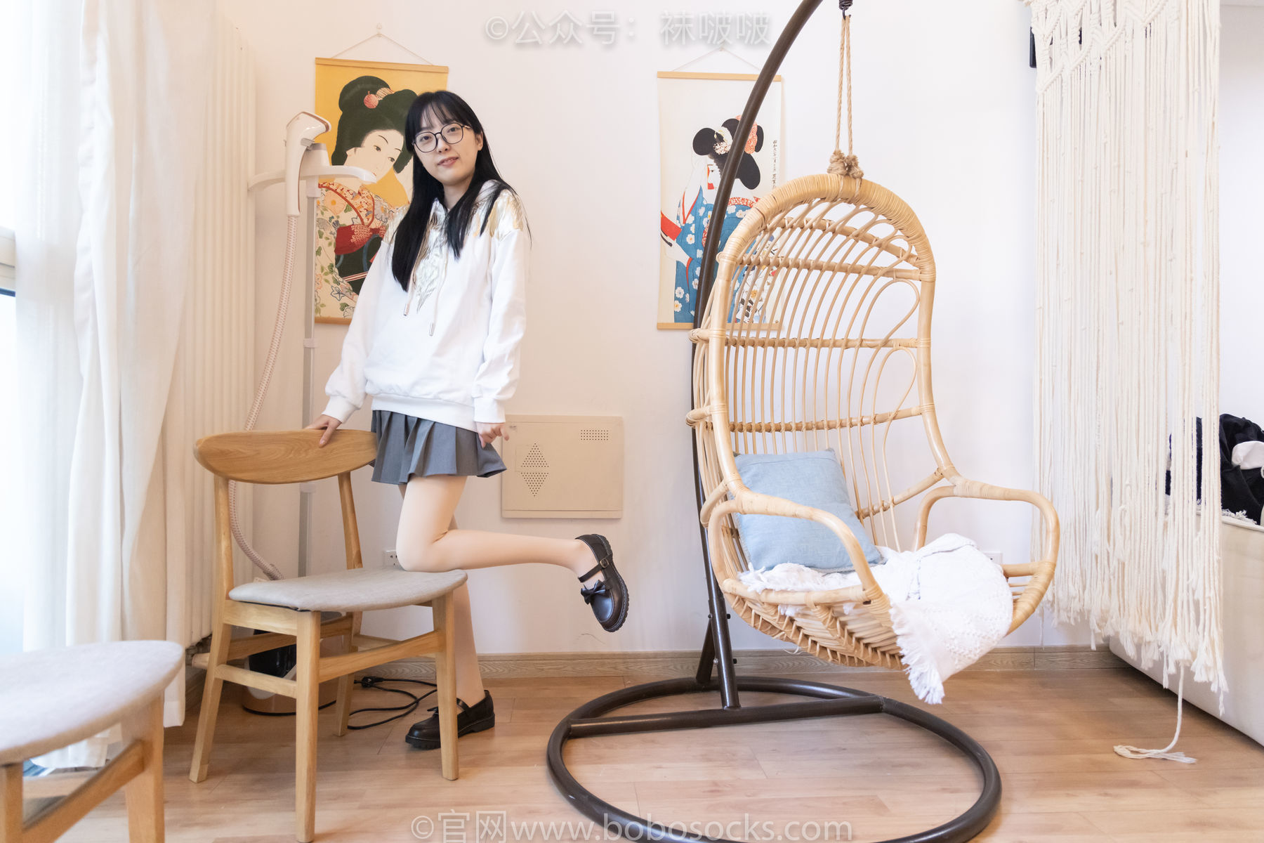 图片[25]-BoBoSocks袜啵啵 No.047 稚予-皮鞋、厚肉丝[131P]-六色网