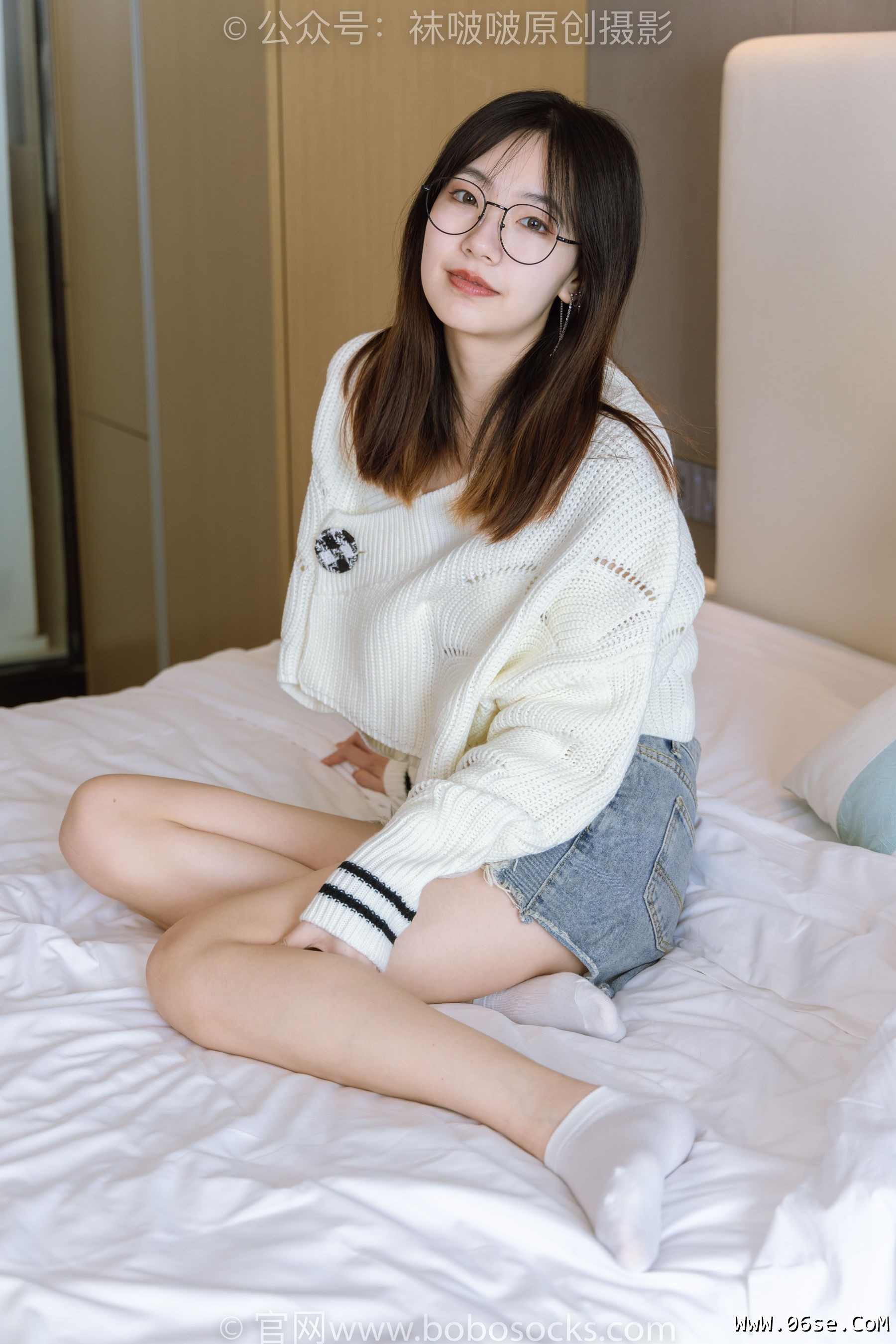 图片[11]-BoBoSocks袜啵啵 No.222 小甜豆-长靴、白棉袜、裸足[180P]-六色网