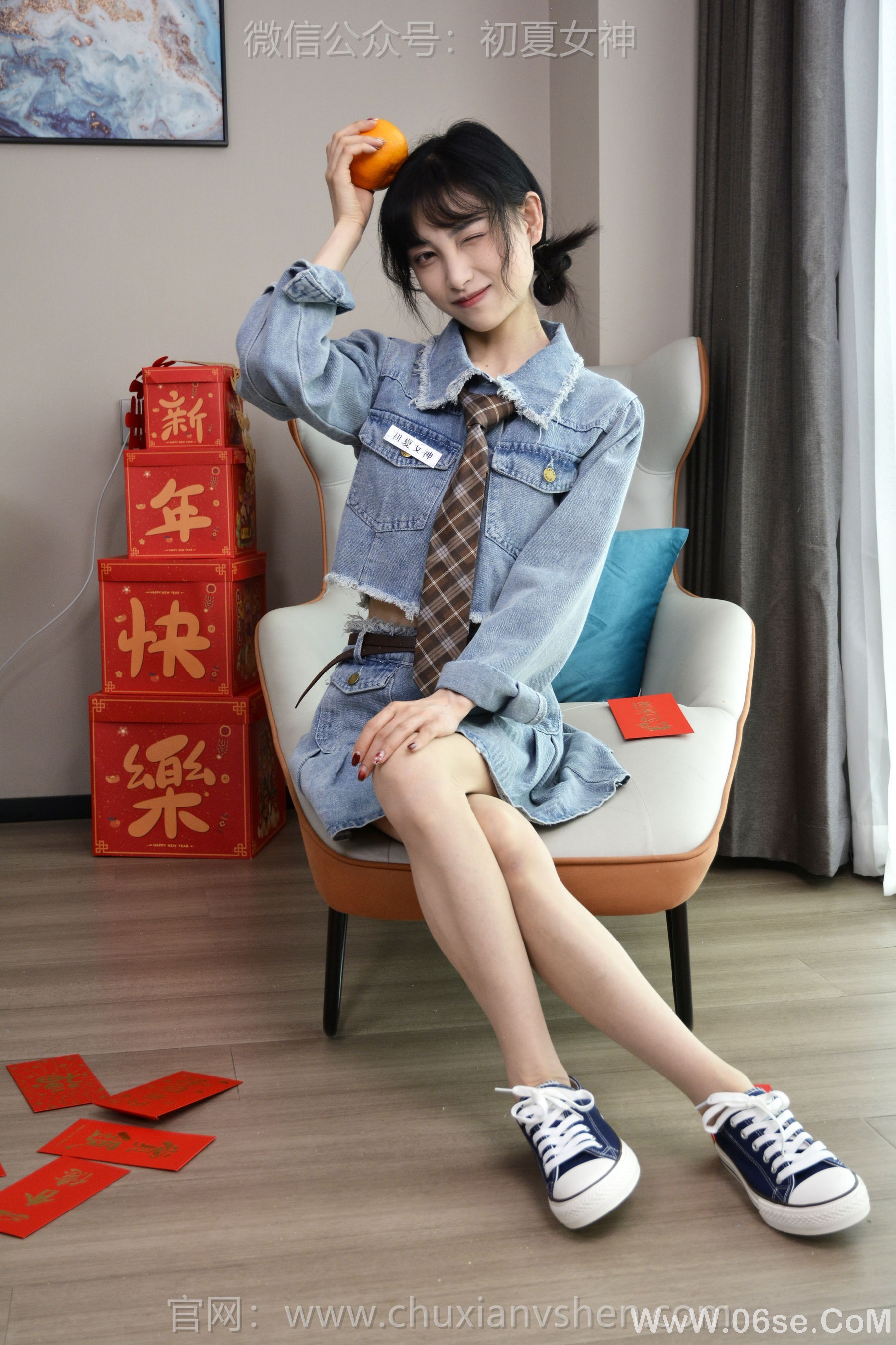 图片[115]-初夏女神 No.247 柒柒 浪漫牛仔[140P]-六色网