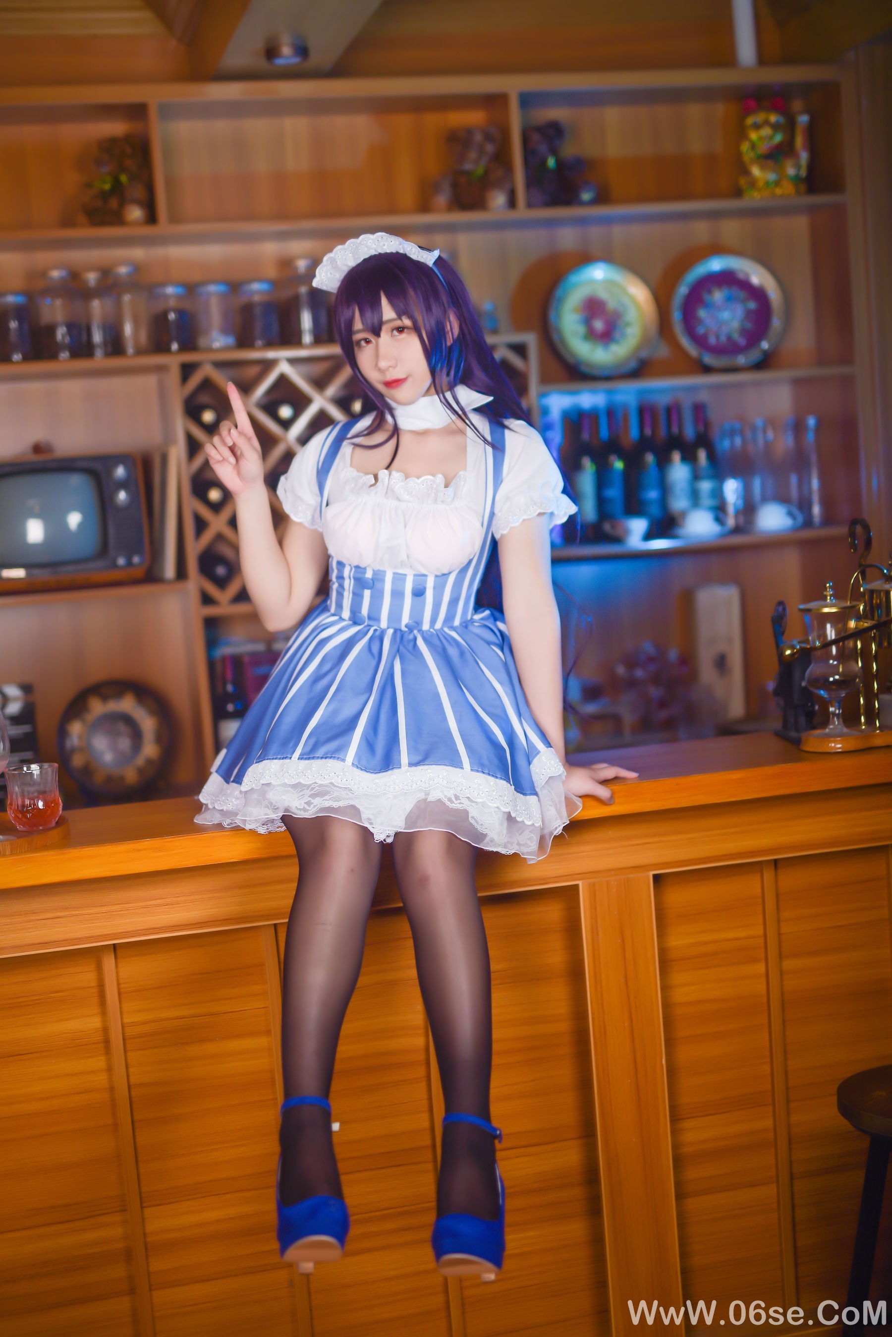 图片[17]-动漫博主九曲Jean 加藤惠女仆[34P]-六色网