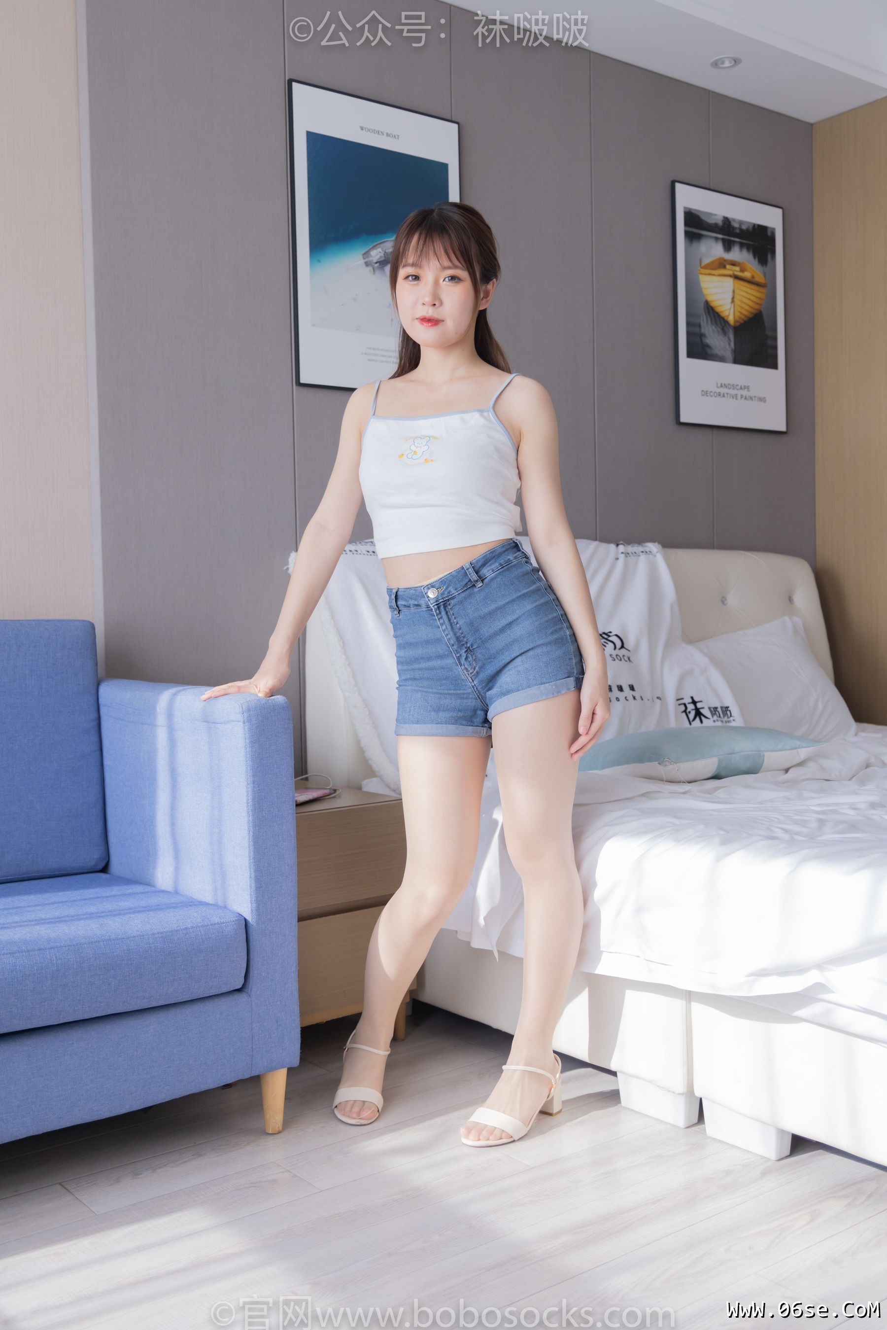 图片[6]-BoBoSocks袜啵啵 No.077 朵朵-凉鞋、肉丝[139P]-六色网