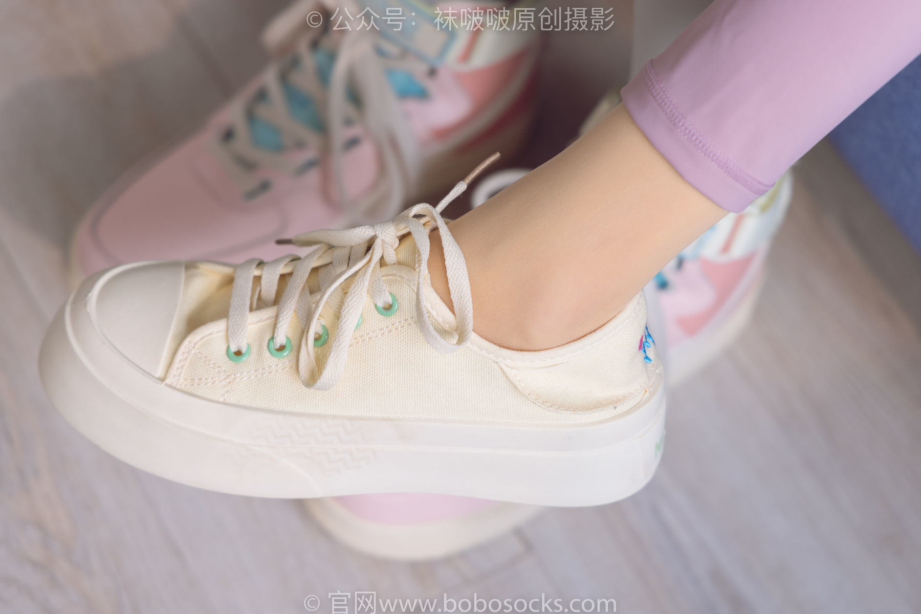图片[88]-BoBoSocks袜啵啵 No.186 小甜豆稚予-瑜伽裤、运动鞋、肉丝[146P]-六色网