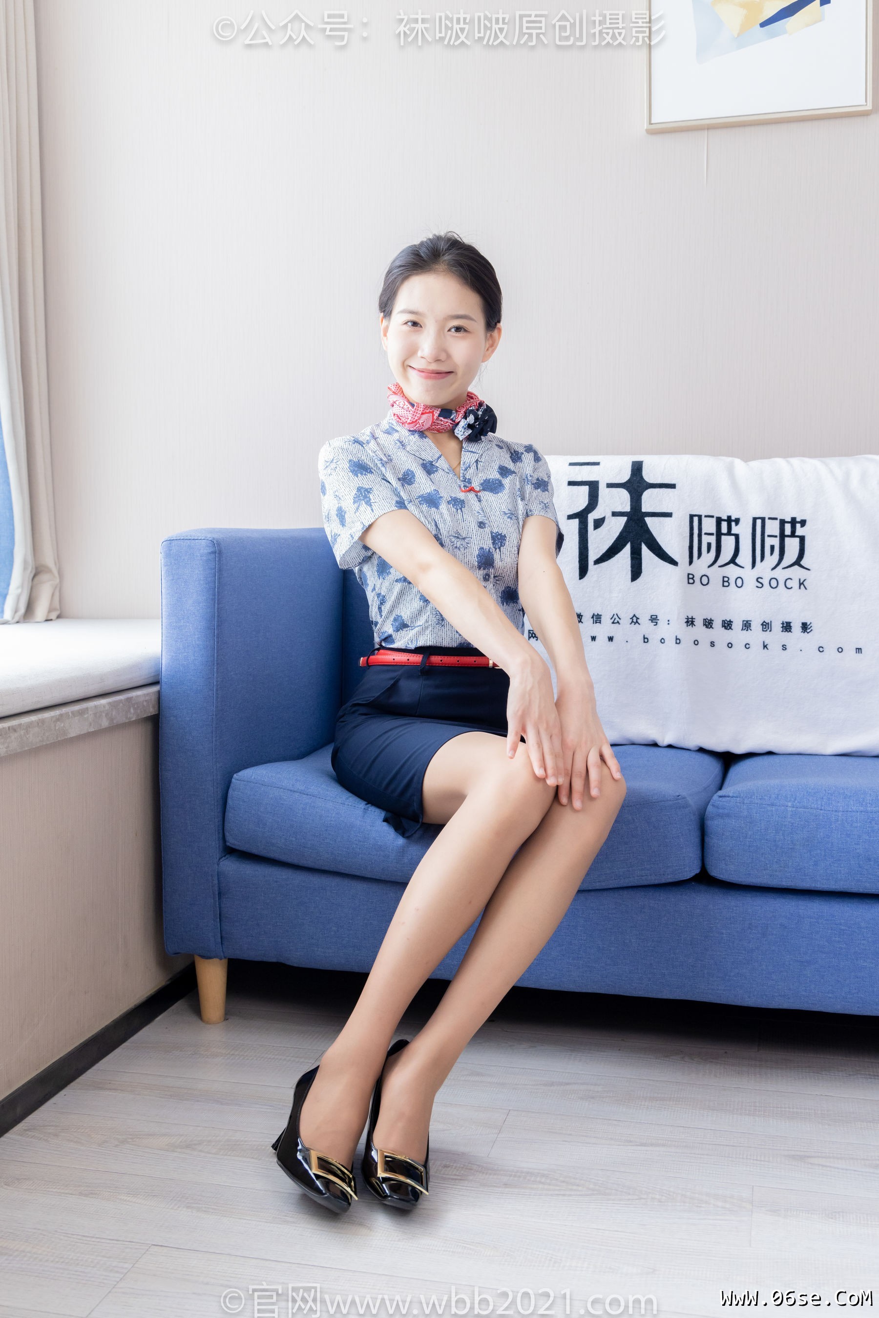 图片[126]-BoBoSocks袜啵啵 No.334 芝士 -东航制服、两双高跟鞋、薄肉丝、薄灰丝[141P]-六色网