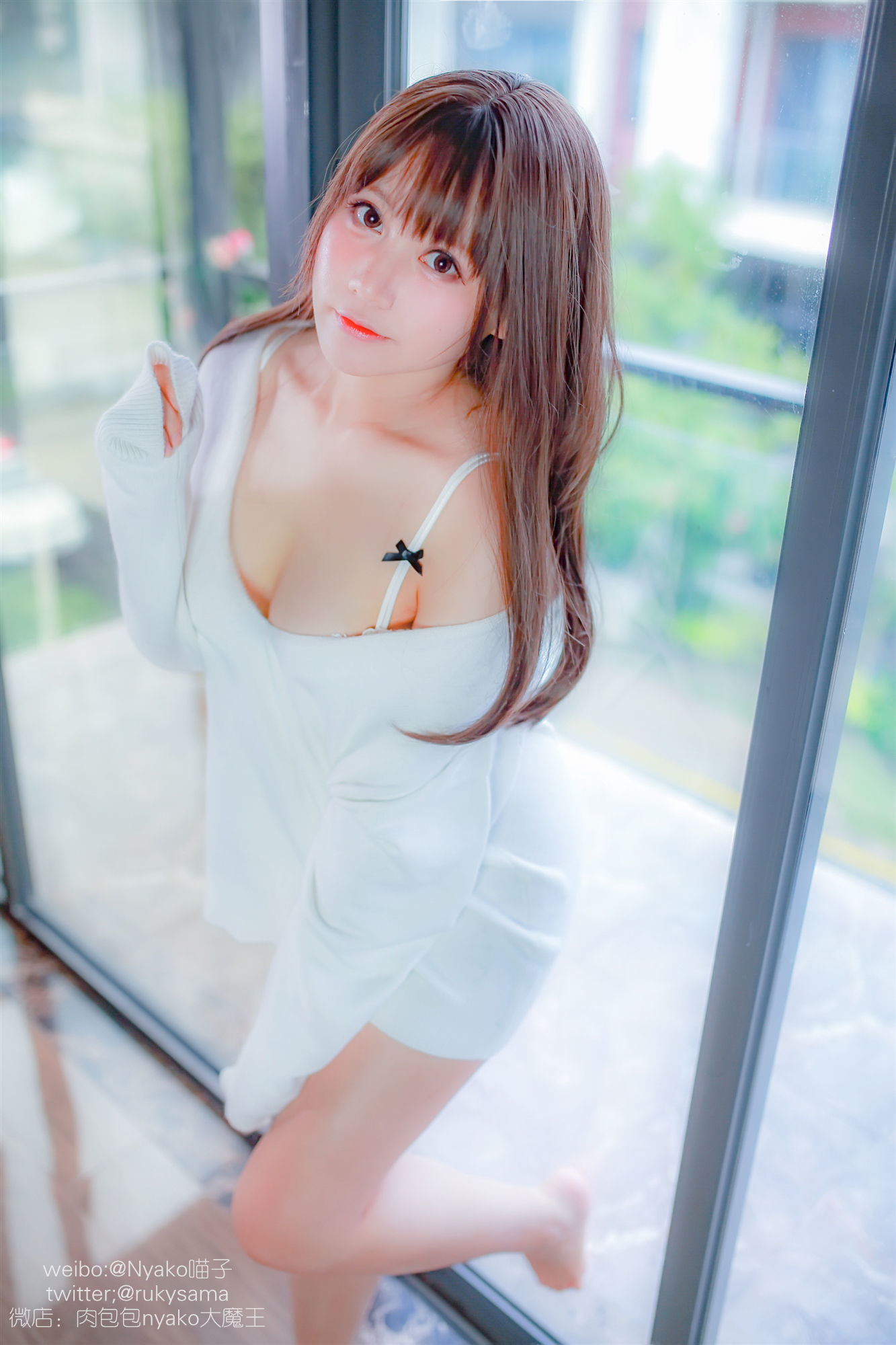 图片[52]-萌妹子Nyako喵子 欲求不满的老师[98P]-六色网