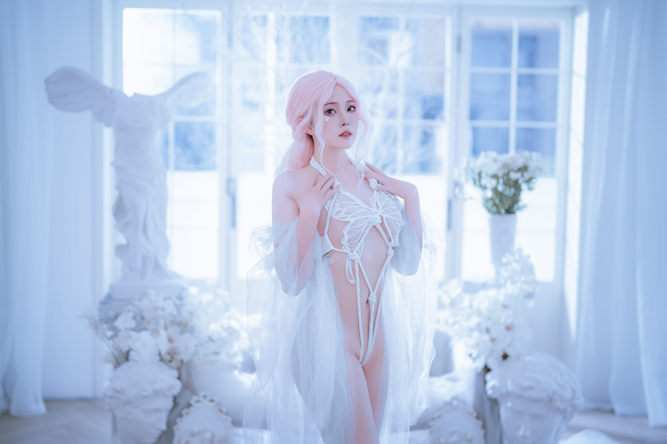 Natsuko夏夏子 - 白天蛾[61P]-六色网