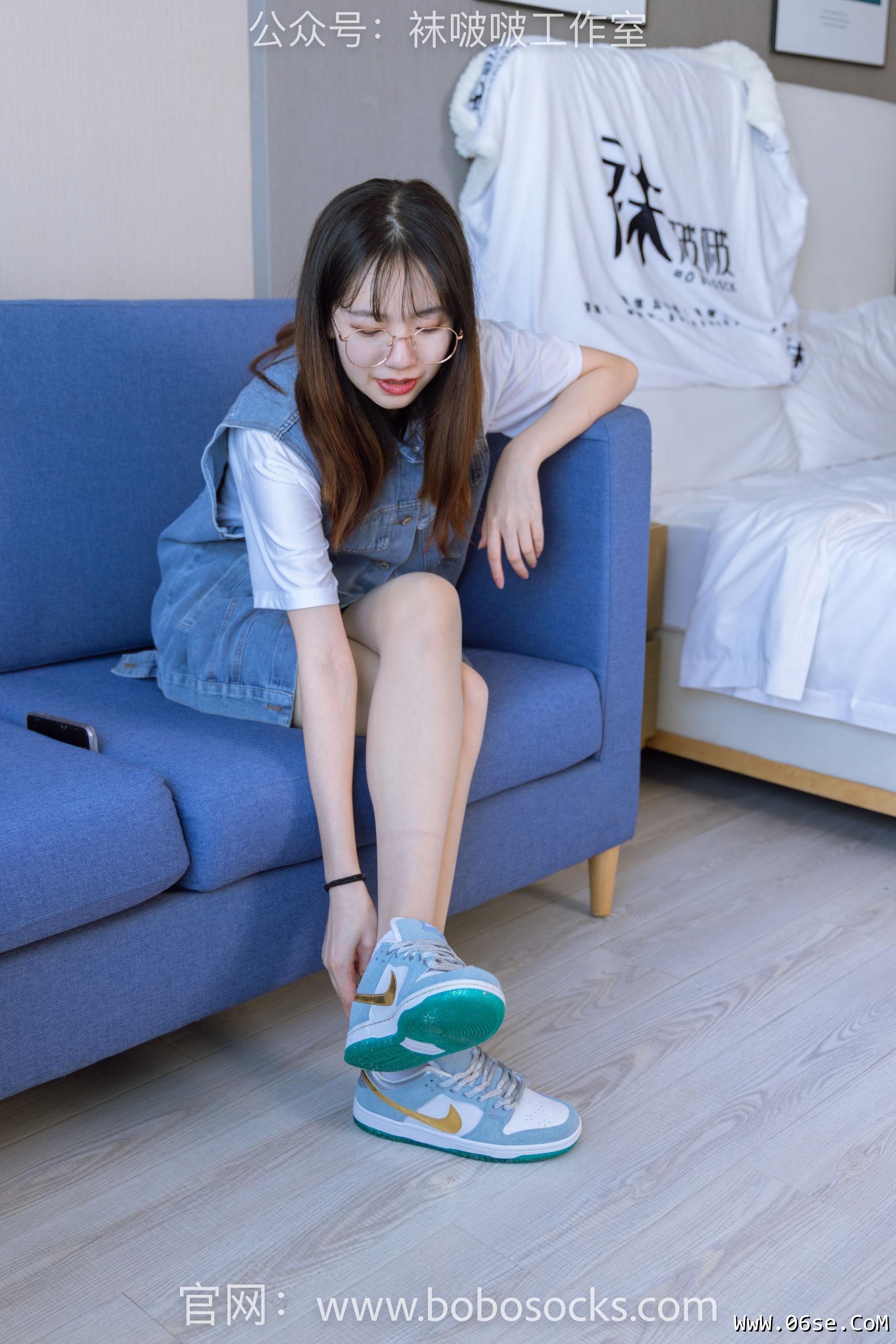 图片[80]-BoBoSocks袜啵啵 No.123 小甜豆-板鞋、白棉袜、肉丝[140P]-六色网