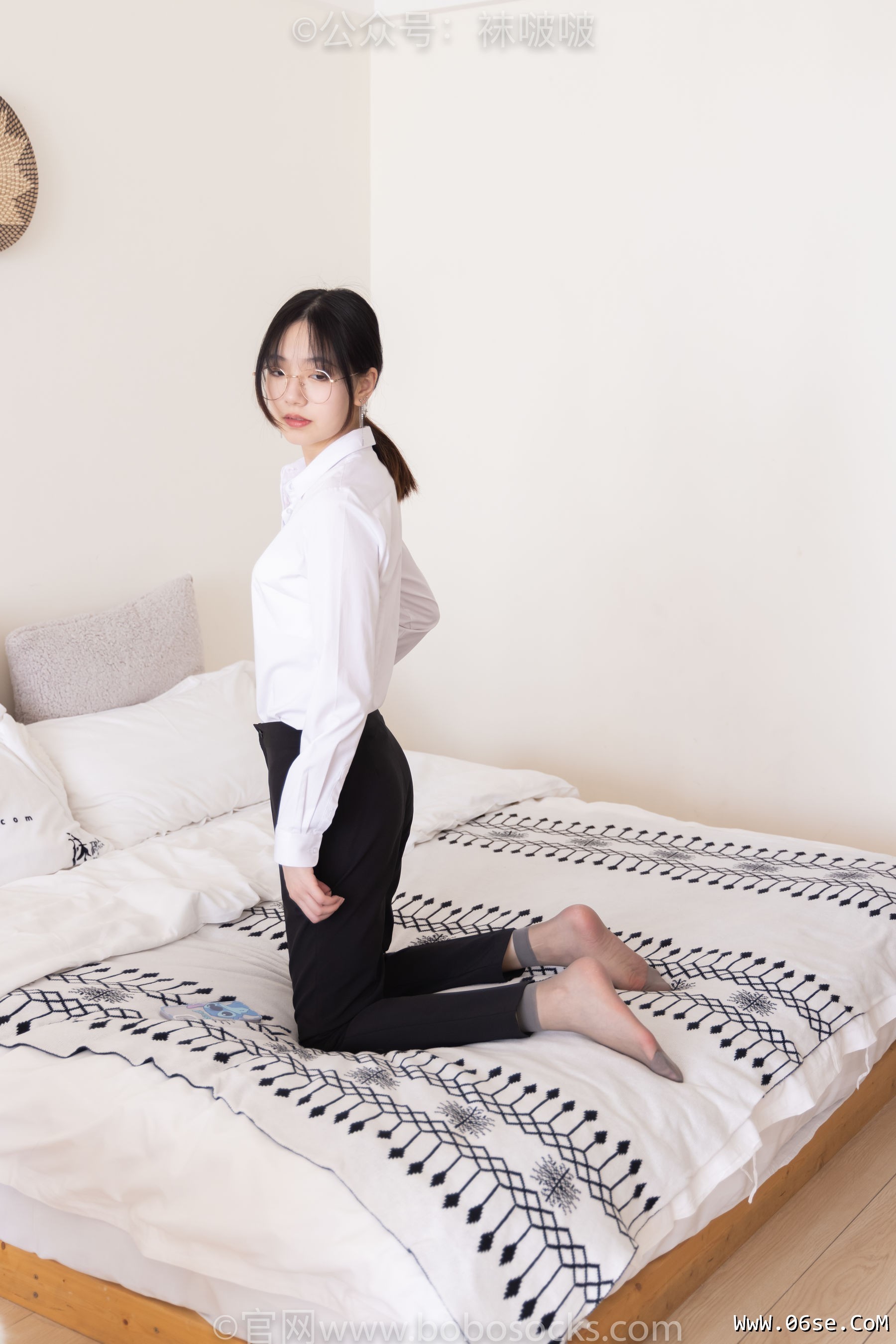 图片[68]-BoBoSocks袜啵啵 No.085 小甜豆-平底鞋、短灰丝、短肉丝[140P]-六色网