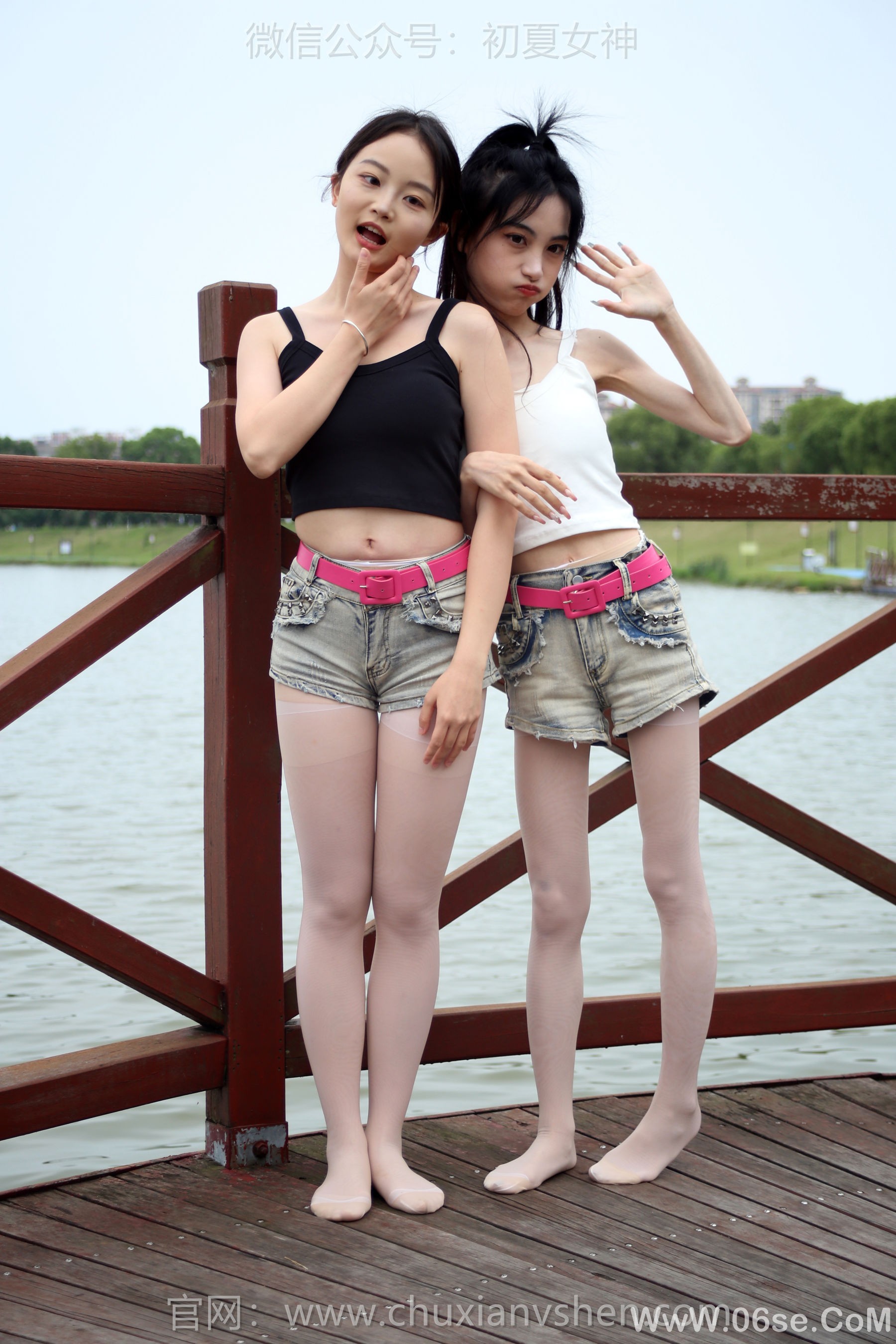 图片[118]-初夏女神 No.252 柒柒&双双 光彩照人[130P]-六色网