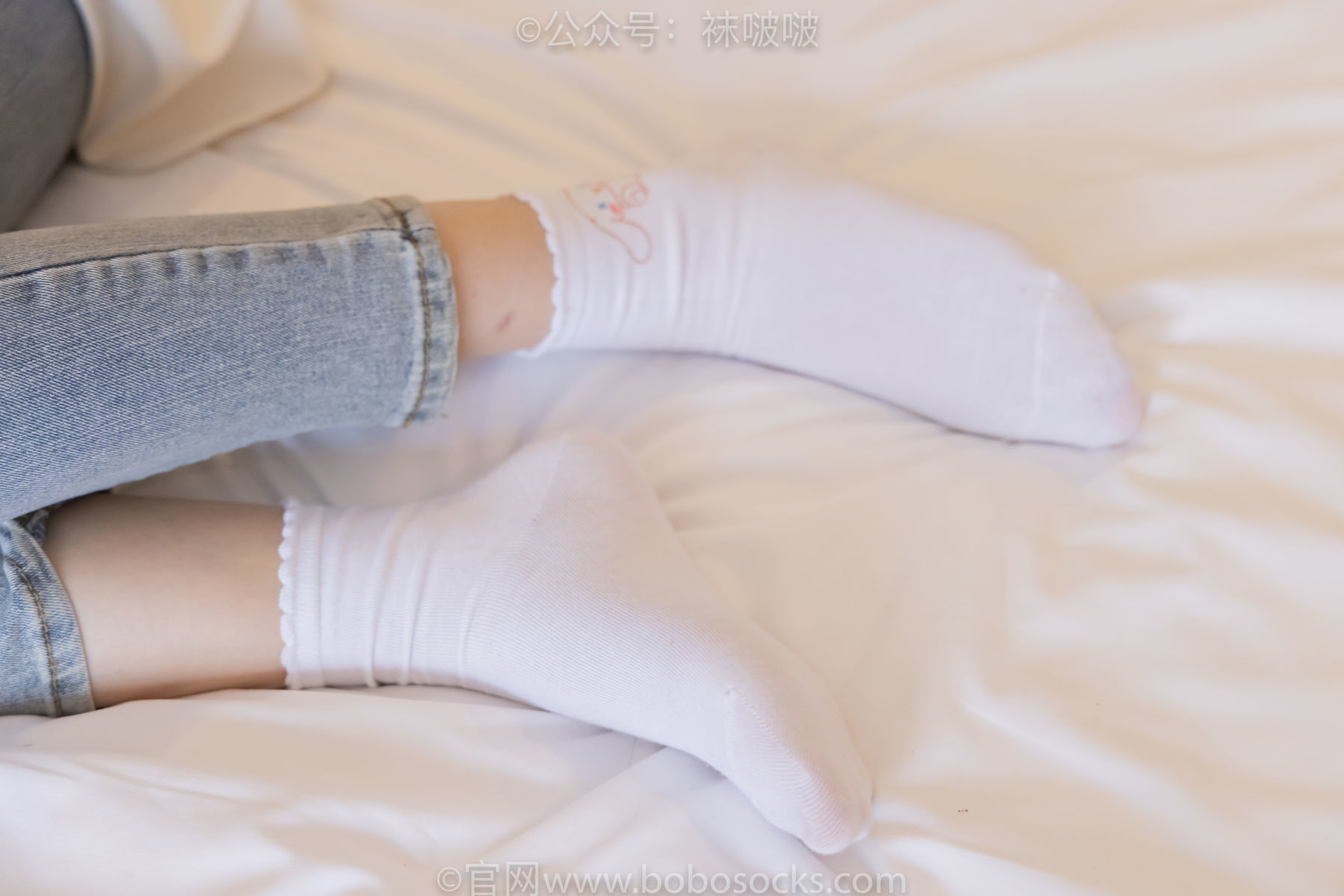 图片[122]-BoBoSocks袜啵啵 No.050 小甜豆-高跟长靴、白棉袜[175P]-六色网