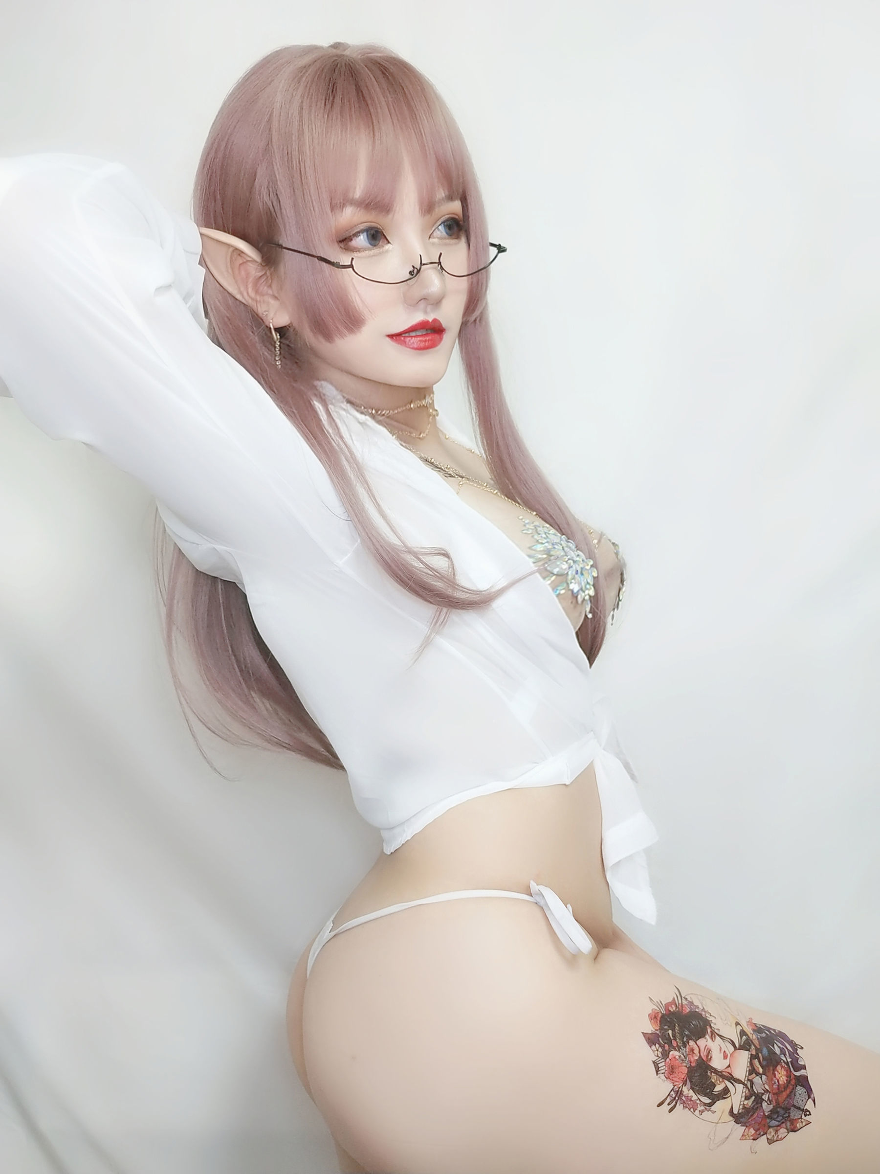 图片[8]-夏鸽鸽不想起床 纹身水钻[40P]-六色网