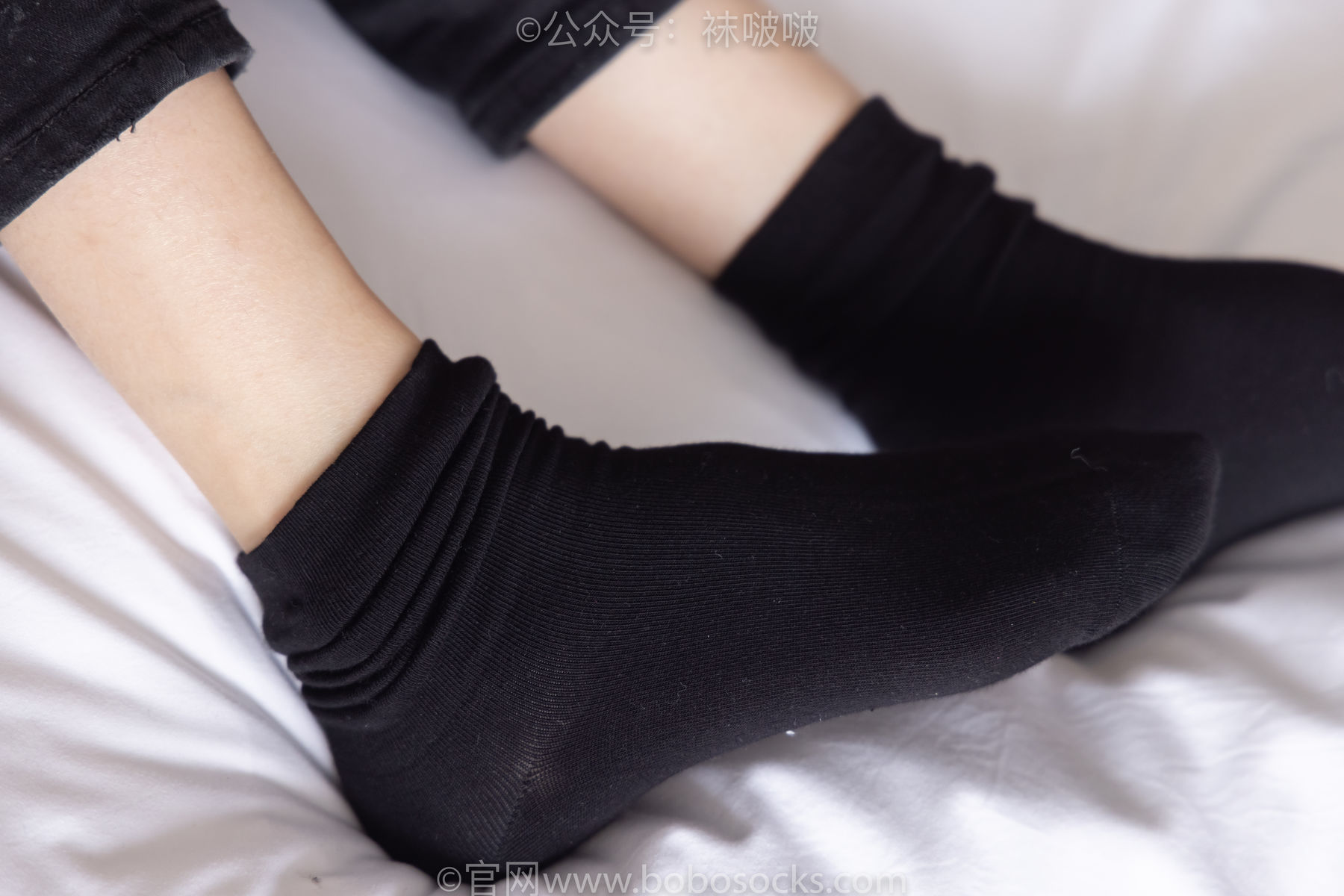图片[134]-BoBoSocks袜啵啵 No.055 稚予-斯凯奇运动鞋、白棉袜、黑棉袜[139P]-六色网