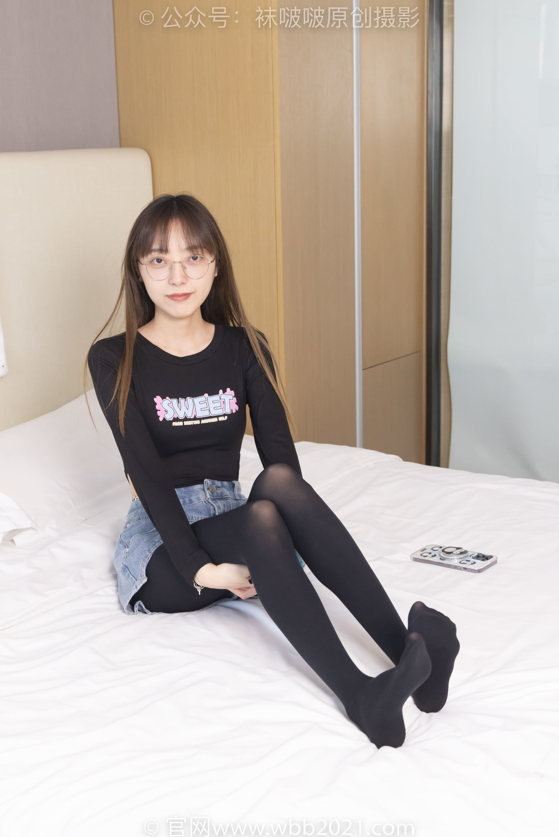 图片[136]-BoBoSocks袜啵啵 No.321 稚予 -高跟鞋、厚黑丝[150P]-六色网