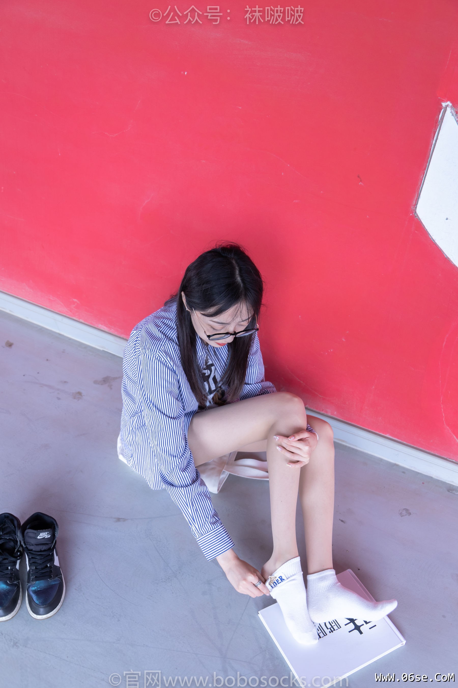图片[92]-BoBoSocks袜啵啵 No.011 稚予-AJ、白色短棉袜、肉丝[139P]-六色网