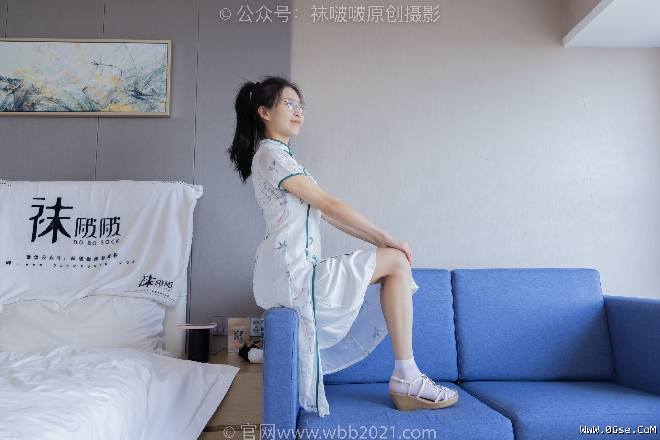 图片[113]-BoBoSocks袜啵啵 No.371 芝士 -平底鞋、高跟凉鞋、厚白丝小腿袜、短白丝[140P]-六色网