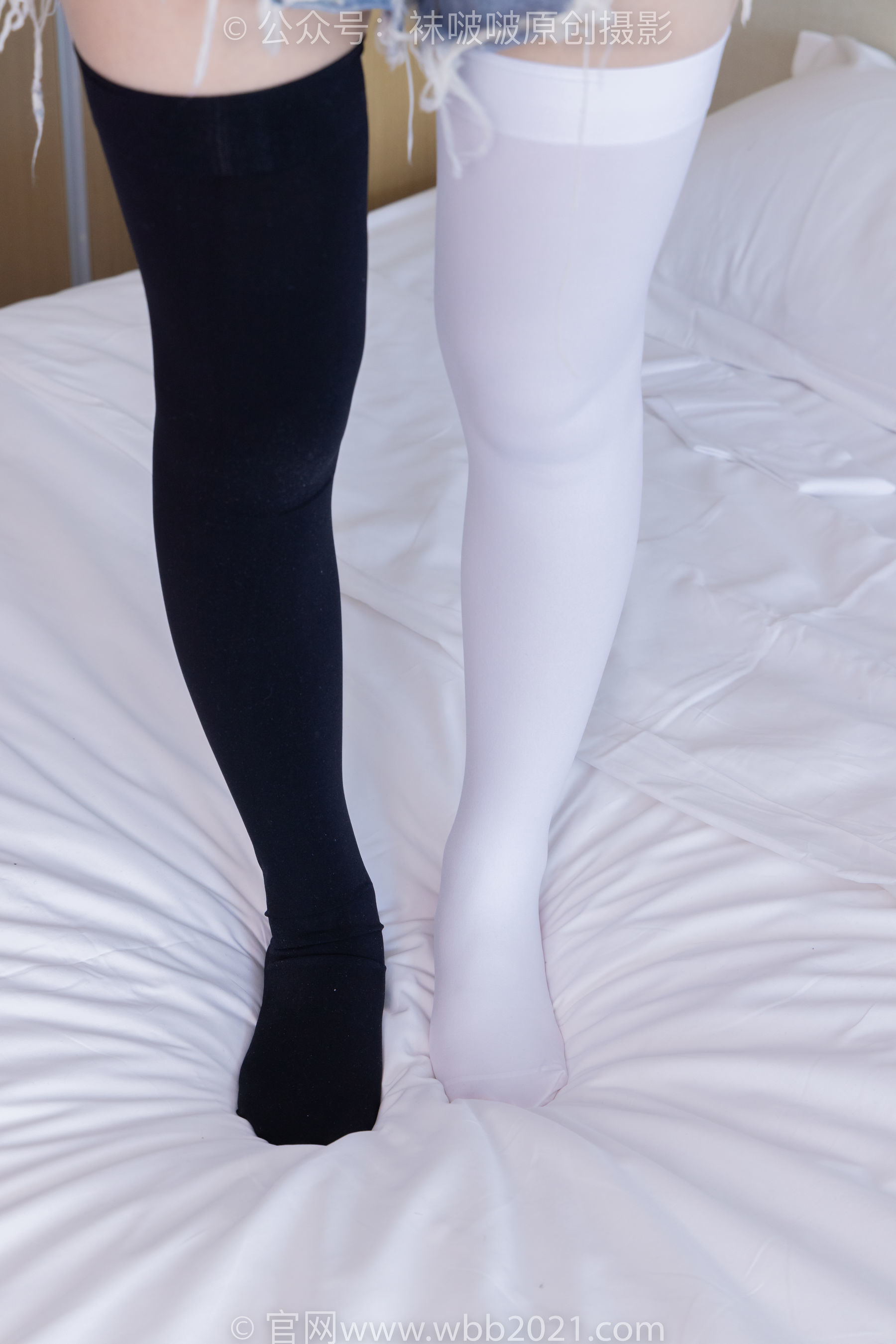 图片[119]-BoBoSocks袜啵啵 No.390 甜甜圈 -板鞋、厚黑丝大腿袜、厚白丝大腿袜[148P]-六色网