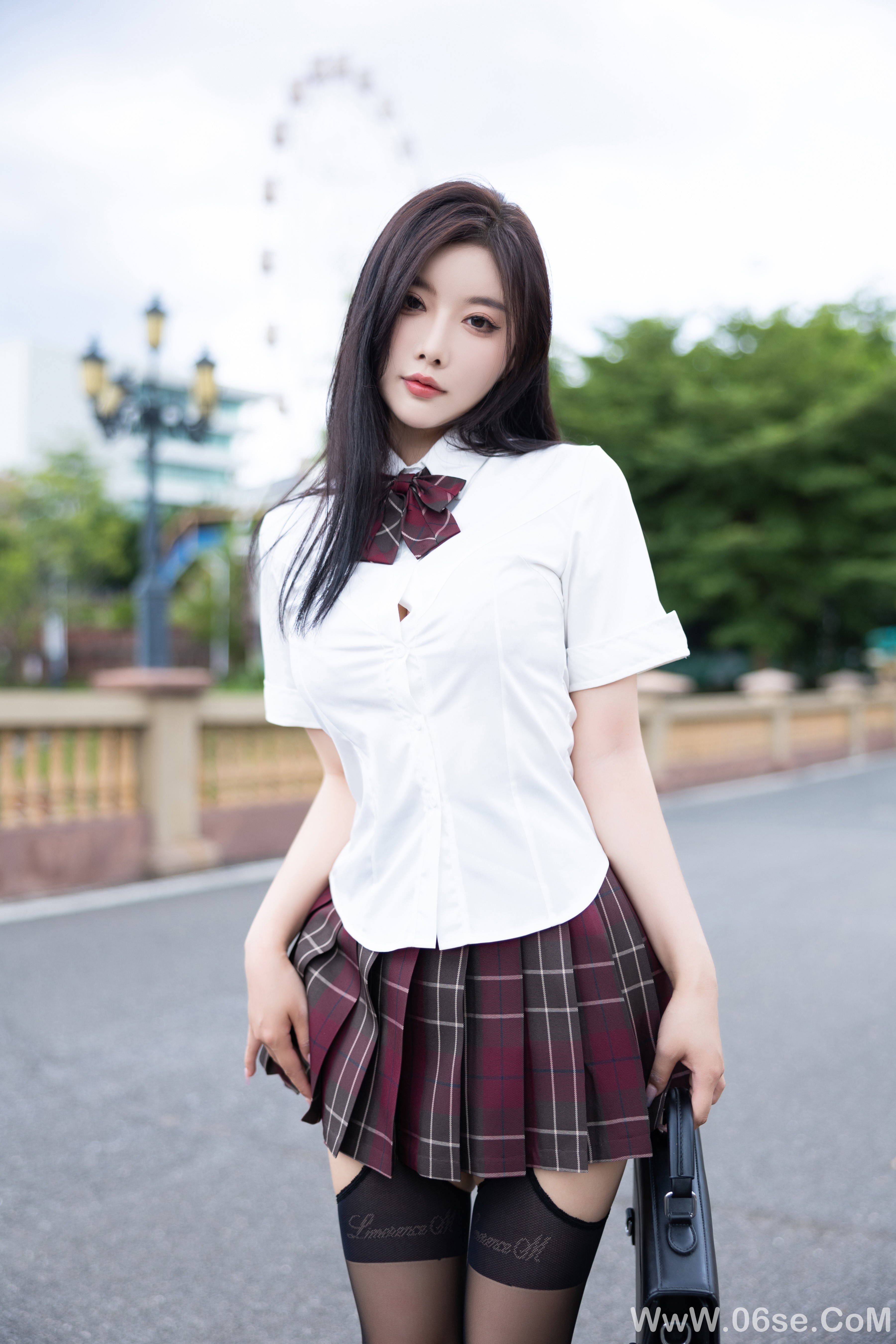 图片[114]-杨晨晨Yome – 性感JK制服[125P]-六色网