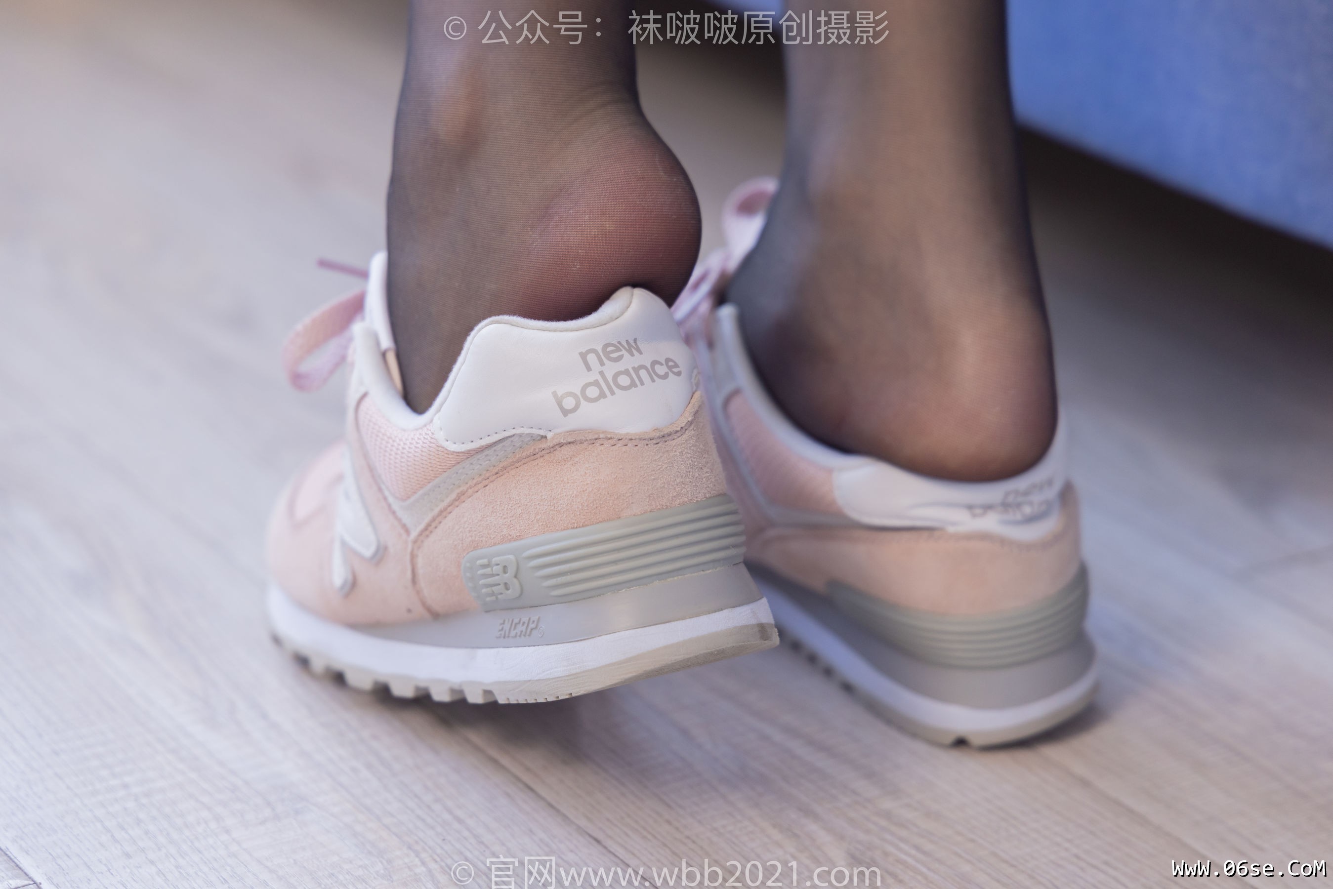 图片[19]-BoBoSocks袜啵啵 No.317 小甜豆 -运动鞋、可拆卸牛仔裤、粉色棉袜、黑丝、裤里丝[140P]-六色网