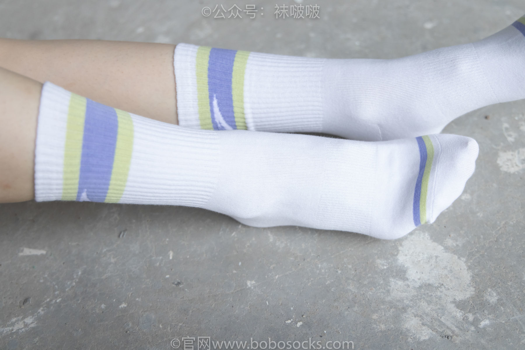 图片[70]-BoBoSocks袜啵啵 No.025 熊熊-安踏运动鞋、白色棉袜、裸足[146P]-六色网