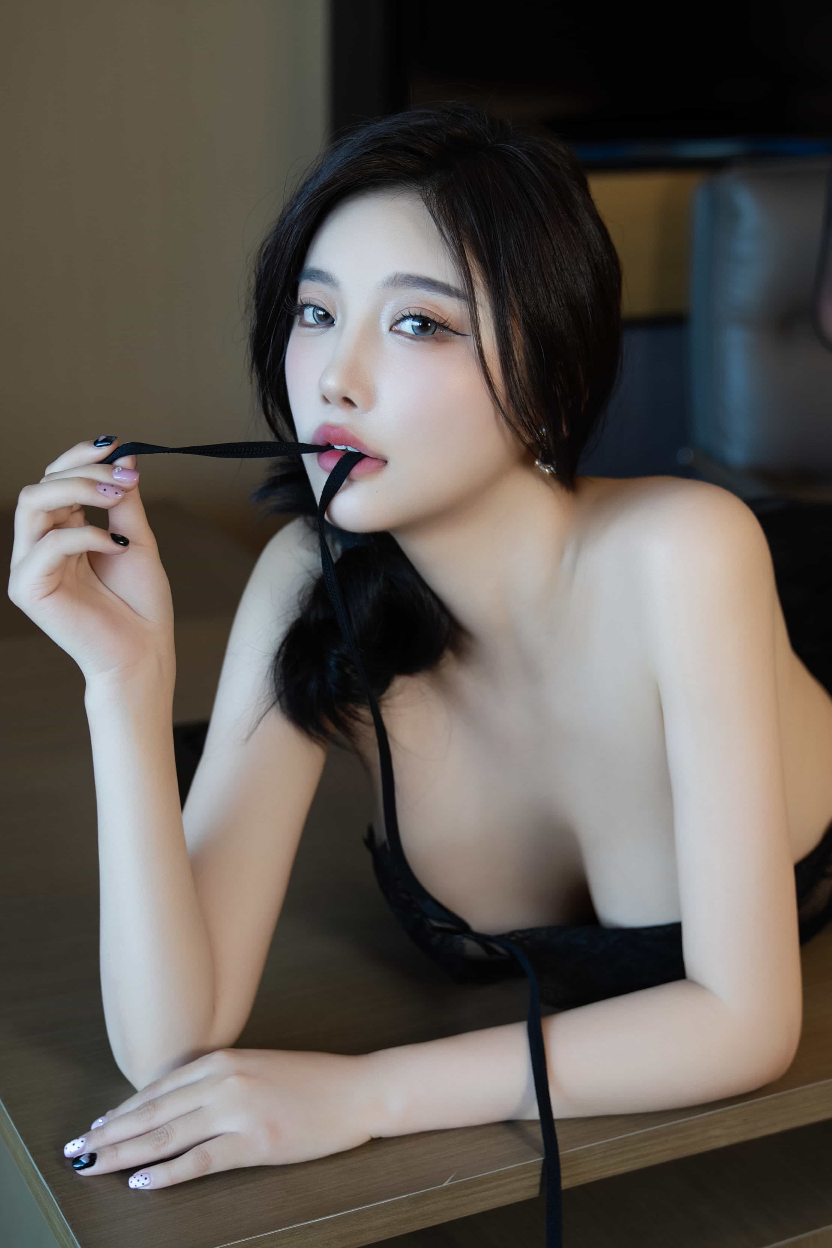图片[4]-杨晨晨Yome – 露肩短裙[104P]-六色网