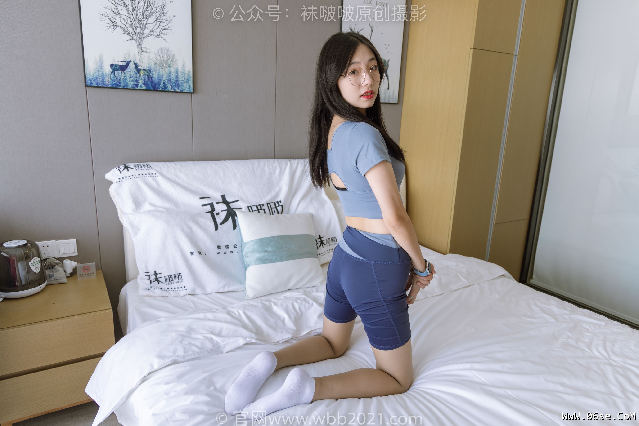 图片[111]-BoBoSocks袜啵啵 No.269 小甜豆 -运动鞋、白棉袜、灰丝、瑜伽裤裤里丝[139P]-六色网