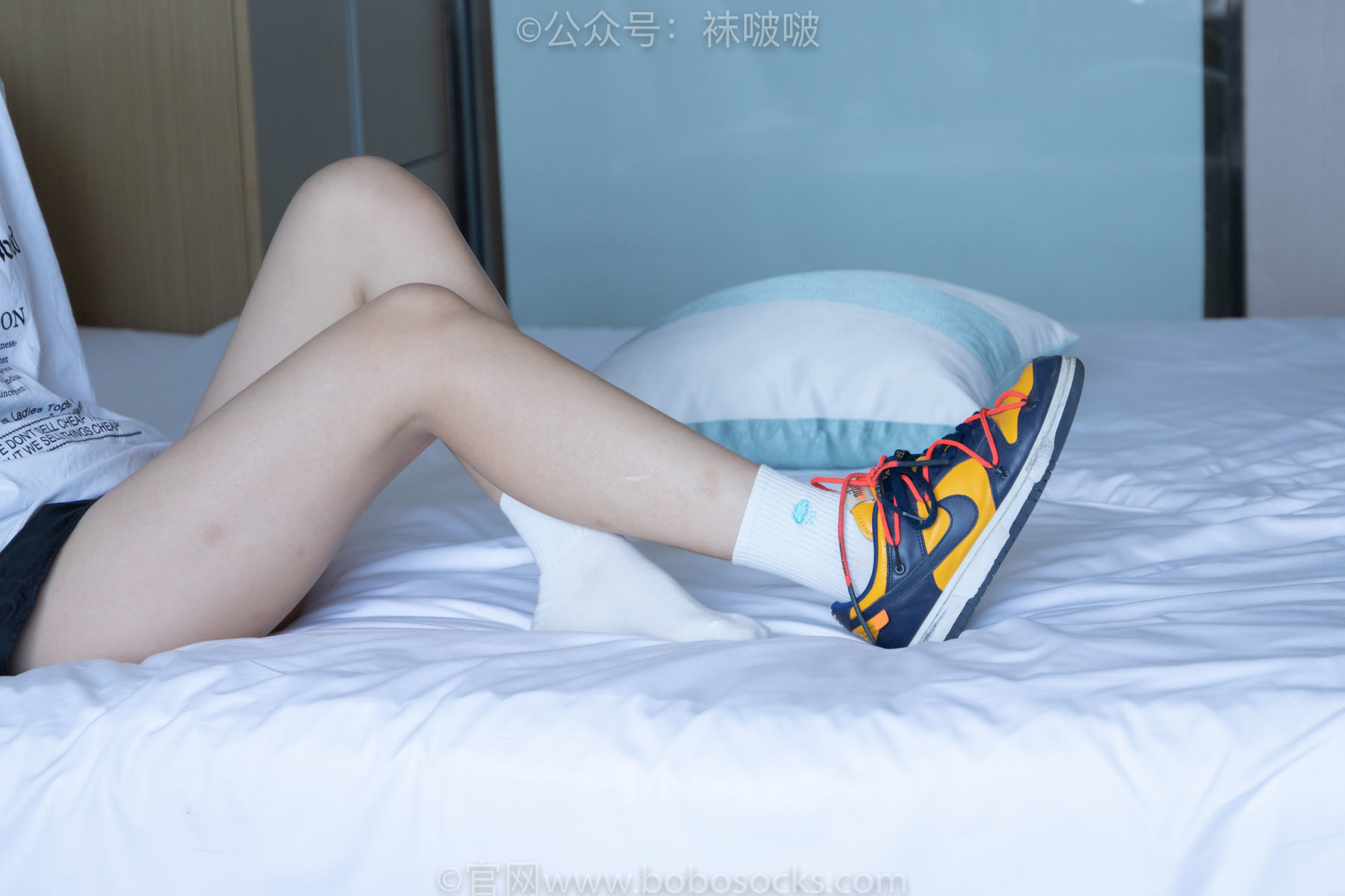 图片[33]-BoBoSocks袜啵啵 No.009 果冻-耐克板鞋、白棉袜、裸足[130P]-六色网