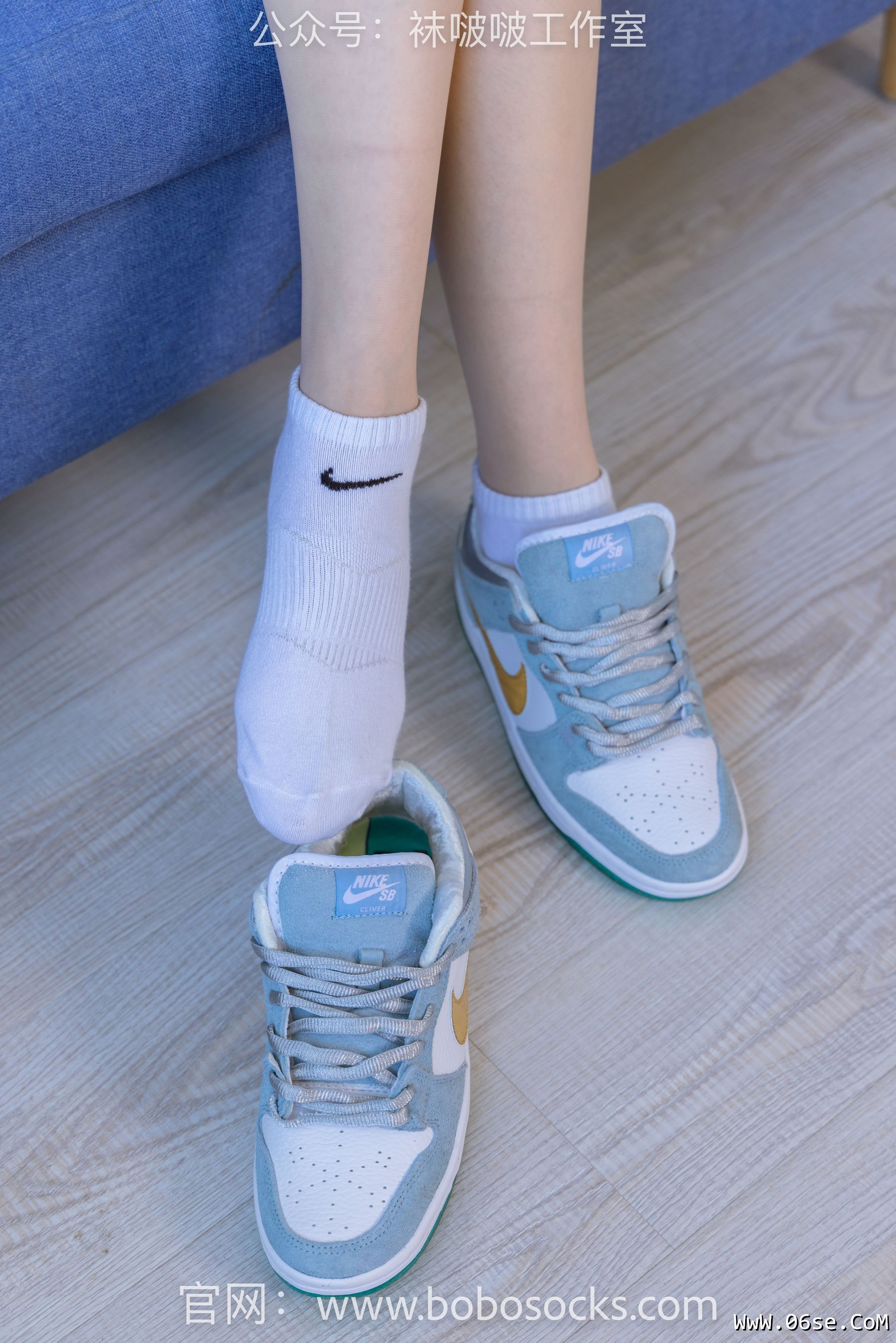 图片[83]-BoBoSocks袜啵啵 No.123 小甜豆-板鞋、白棉袜、肉丝[140P]-六色网