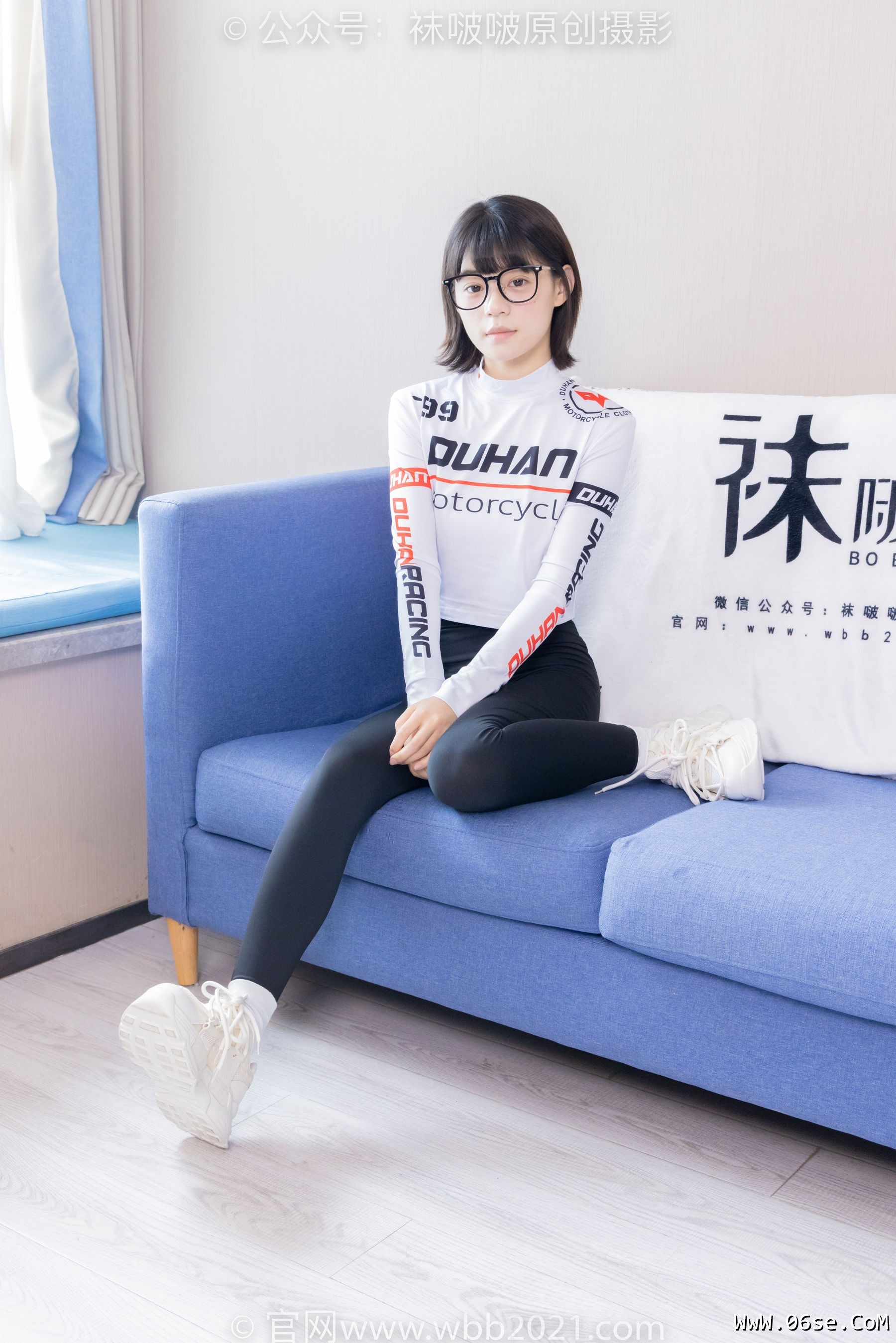图片[77]-BoBoSocks袜啵啵 No.410 糯米 -运动鞋、白棉袜、肉丝、瑜伽裤裤里丝[145P]-六色网