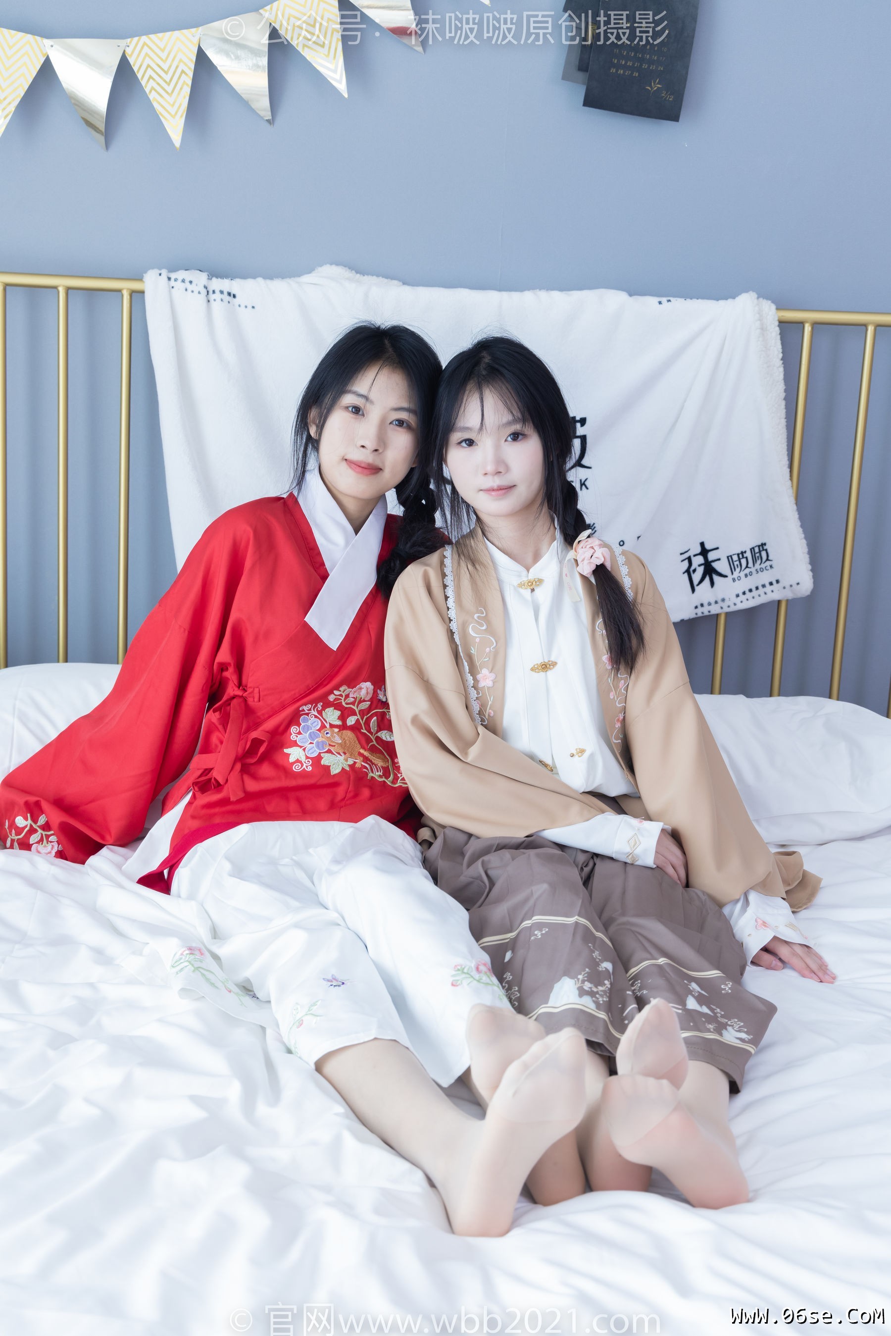 图片[28]-BoBoSocks袜啵啵 No.400 奶油&甜甜圈 -两双高跟鞋、白棉袜、肉丝[158P]-六色网